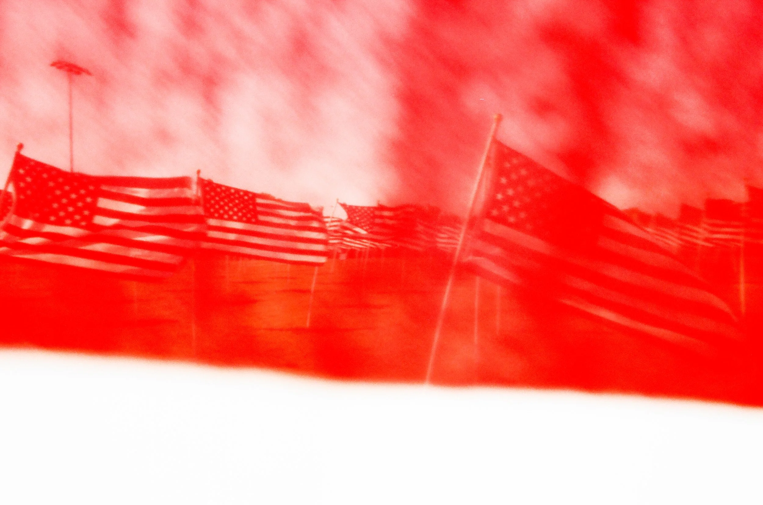 sea of flags, apple valley ca, 2025