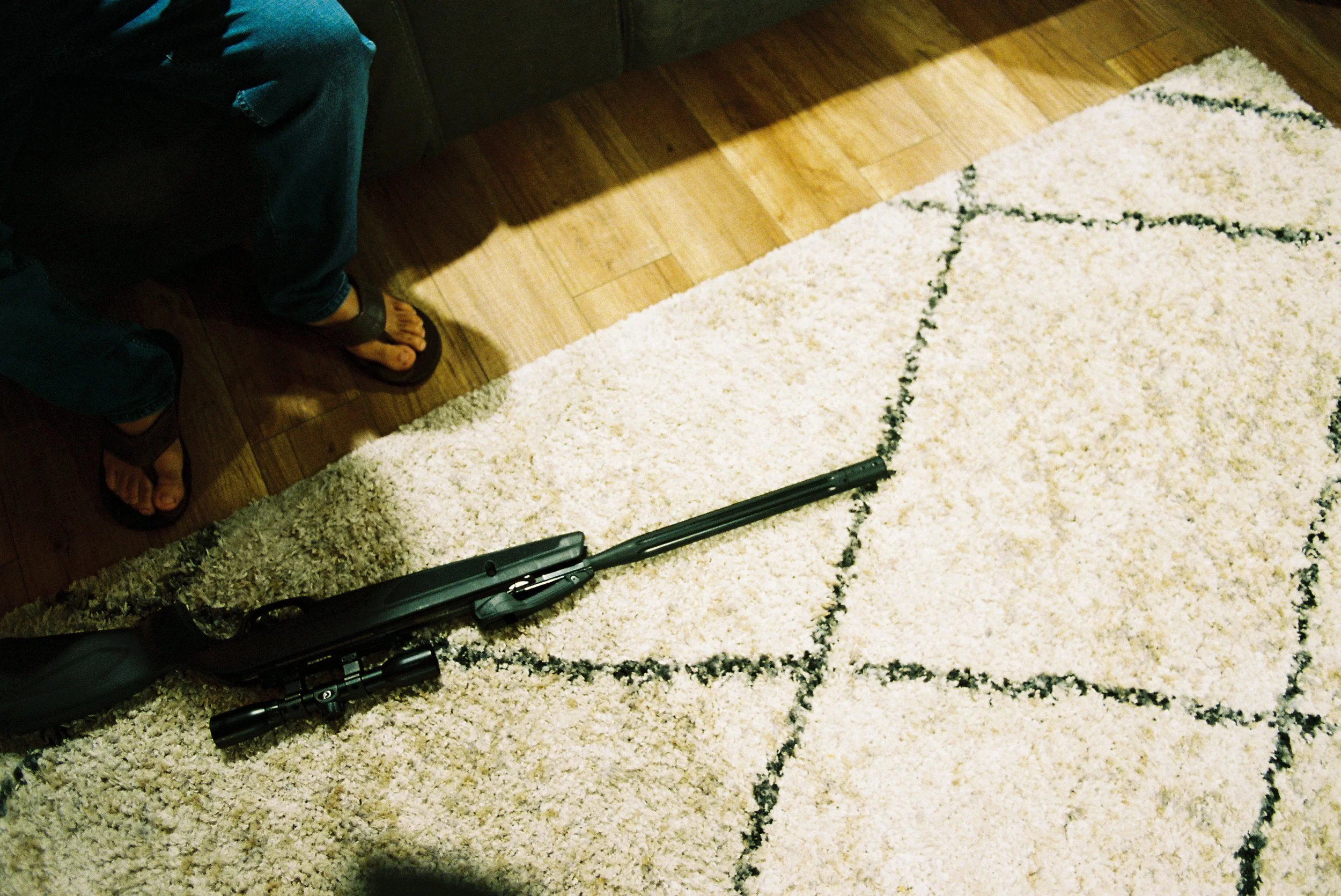 uncle george in his living room, austin tx, 2025