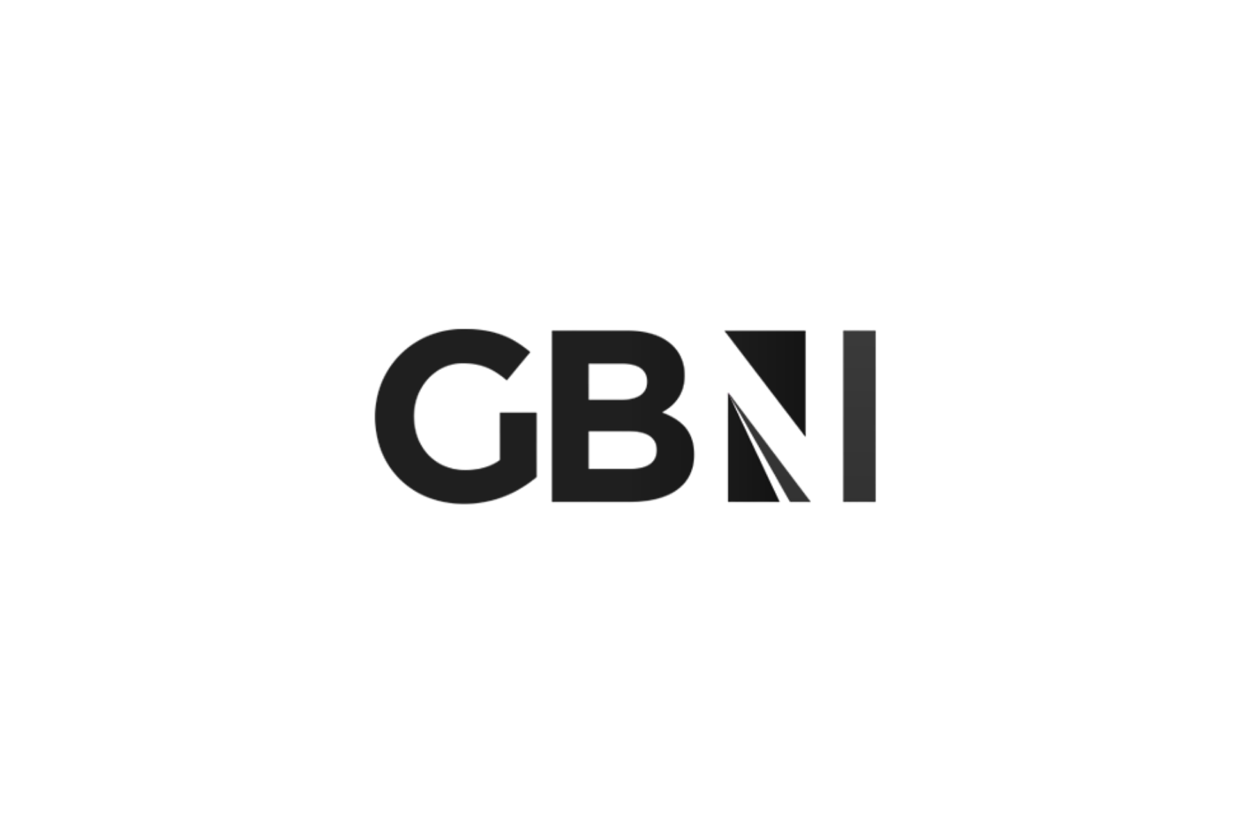 CBS logo in black on a black background.