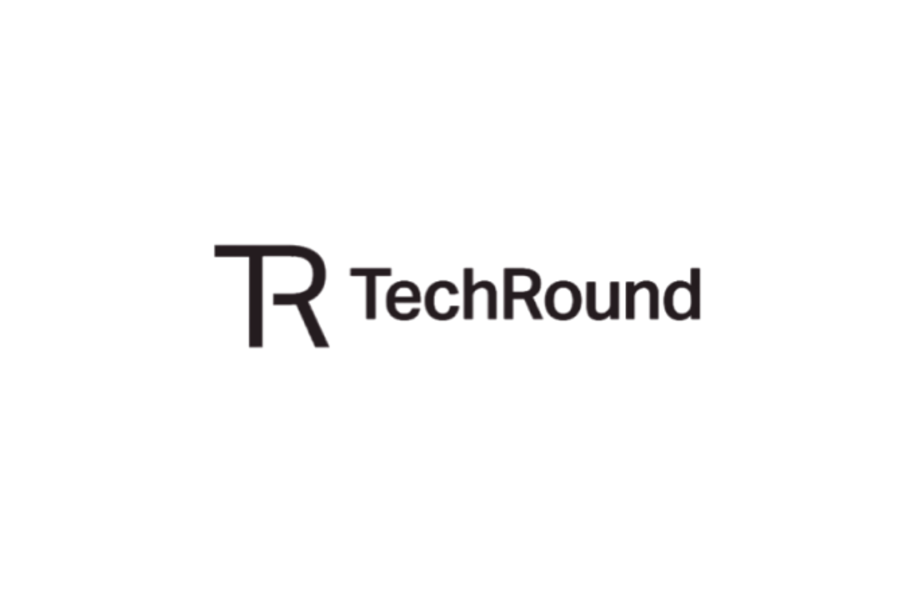 TechRound logo with a large letter 'R' and the words 'TechRound' in black text.