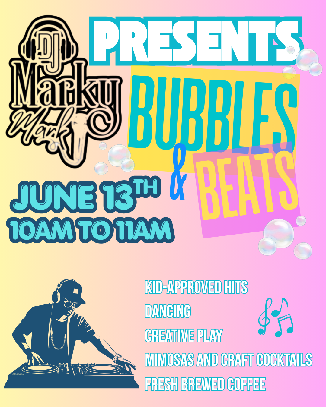 Bubbles and Beats