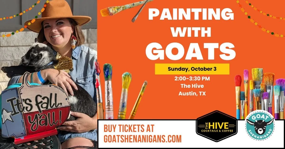Painting with Goats