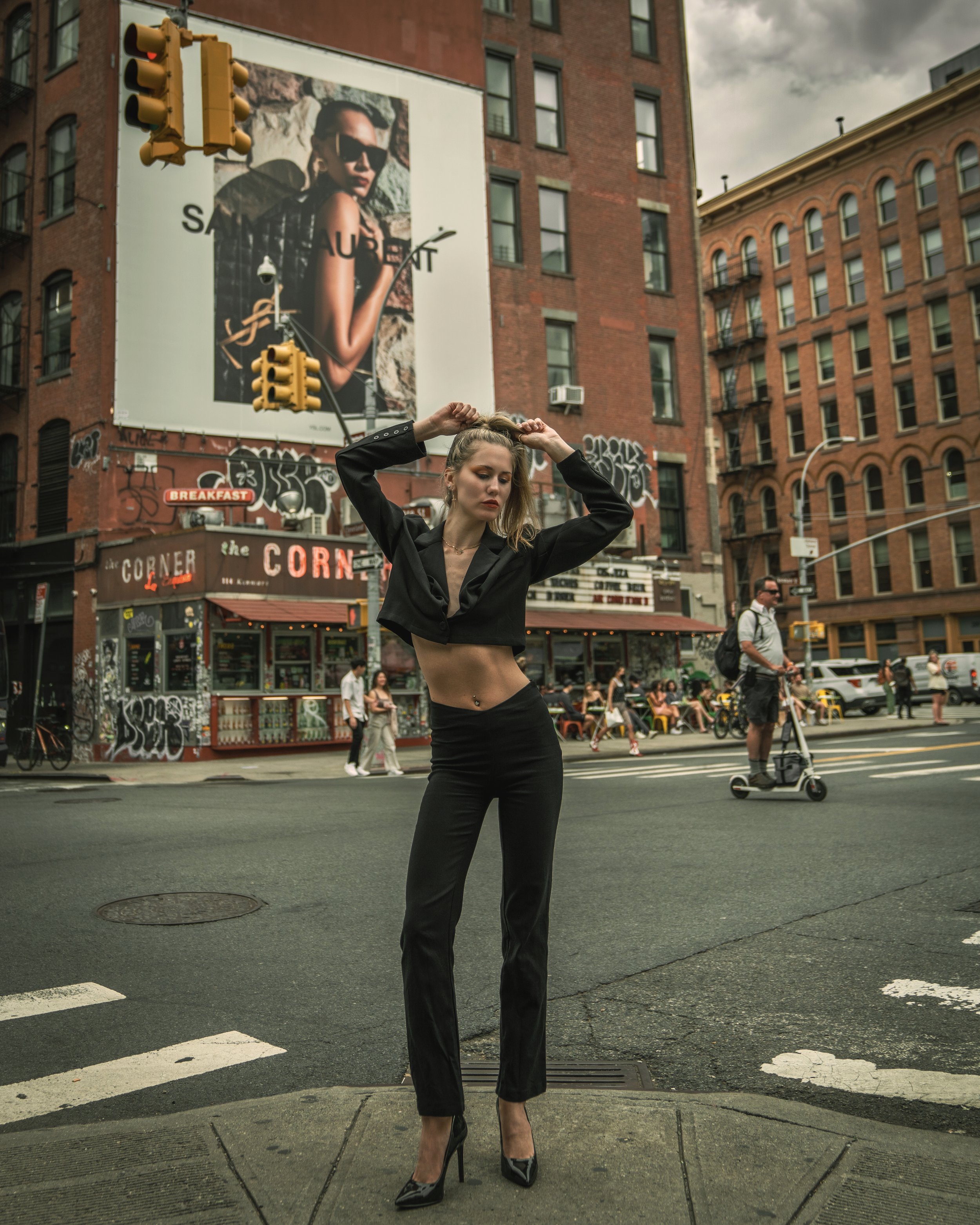 Photographed by Ray Arias, MUA Alexis Gogh; New York