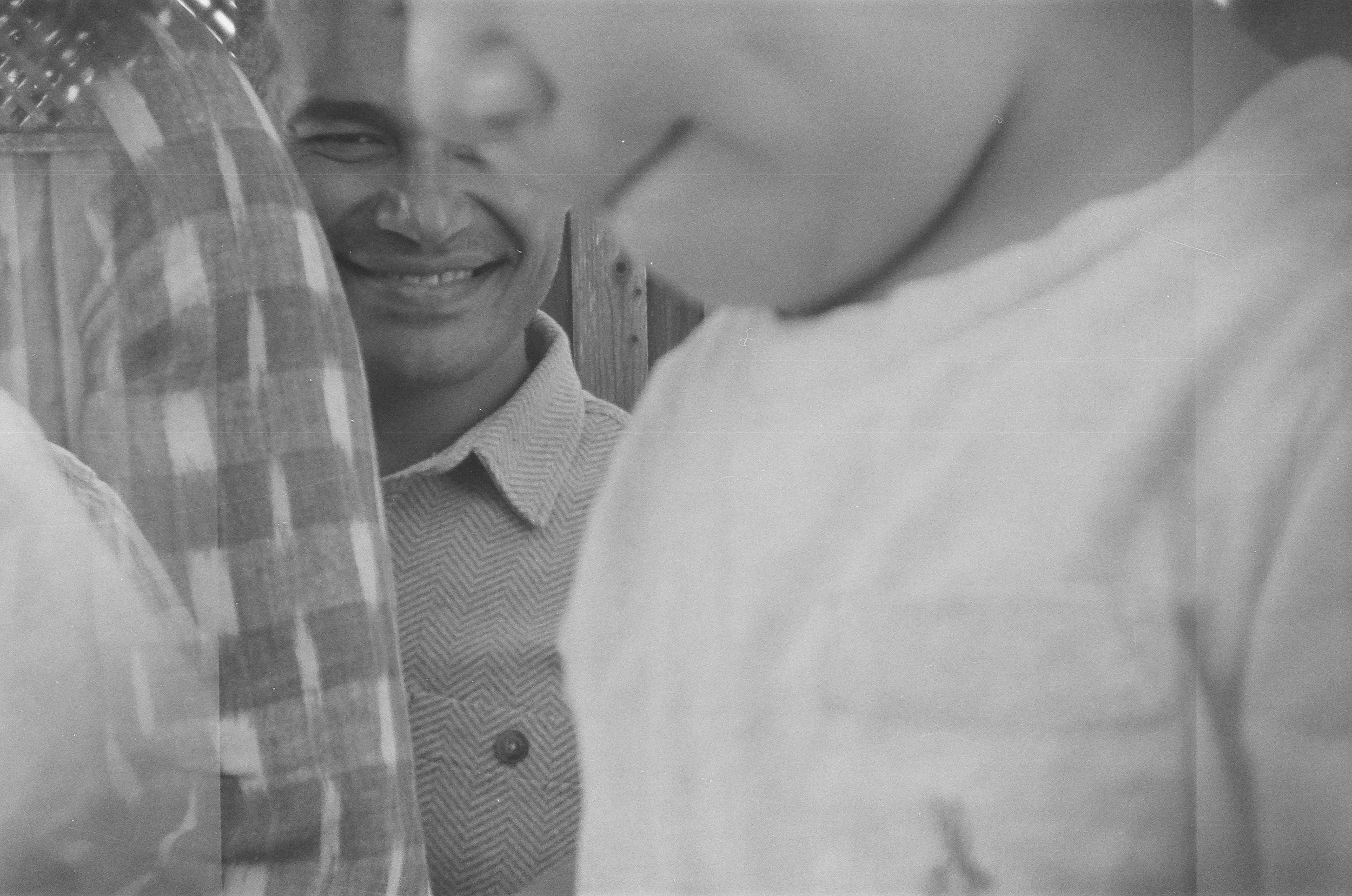 multiple exposure holga photo multi generational photo in film Seattle Washington 