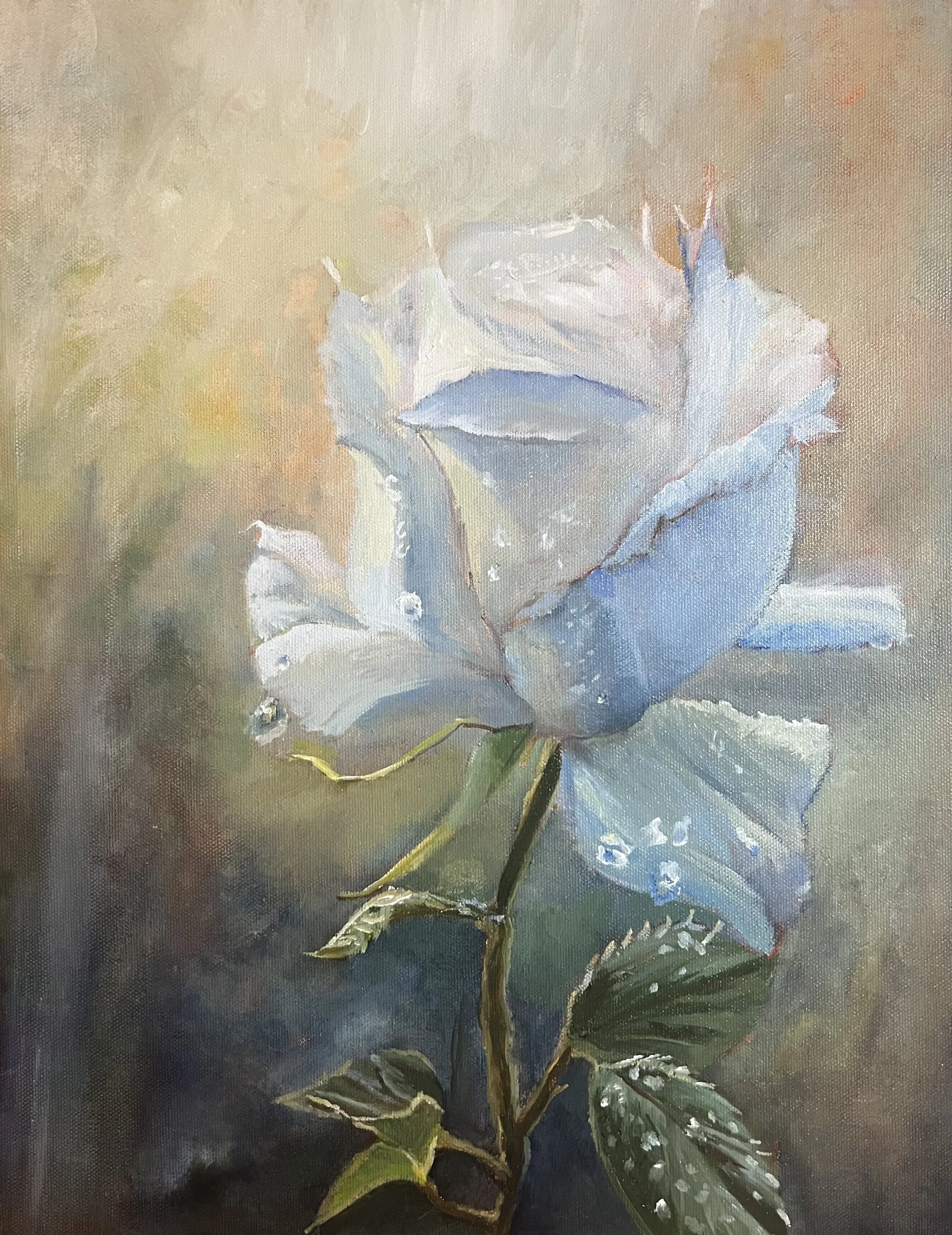 "For Her" oil painting