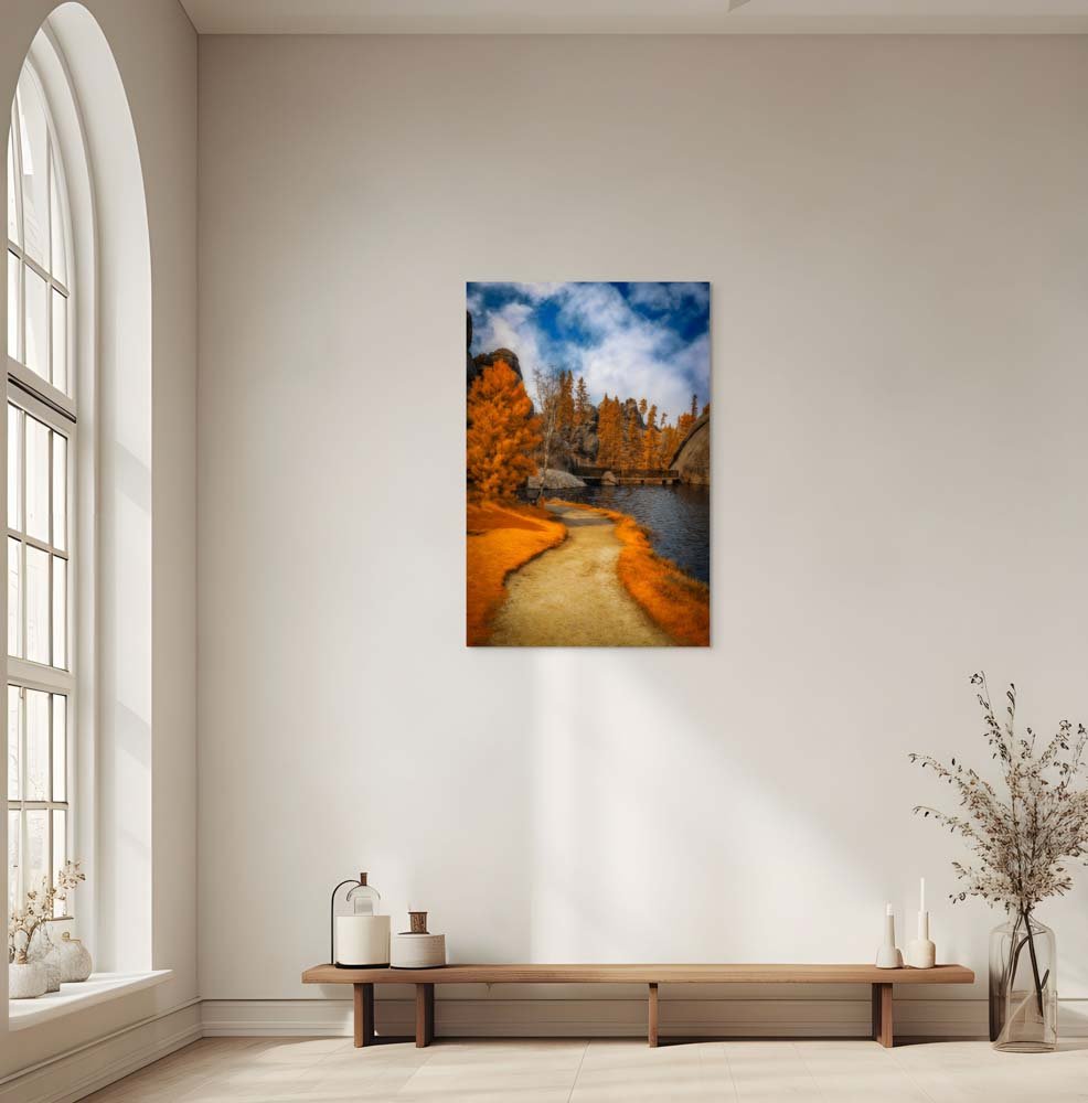 autumnal serenity- sylvan lake path in infrared-full (1).jpg