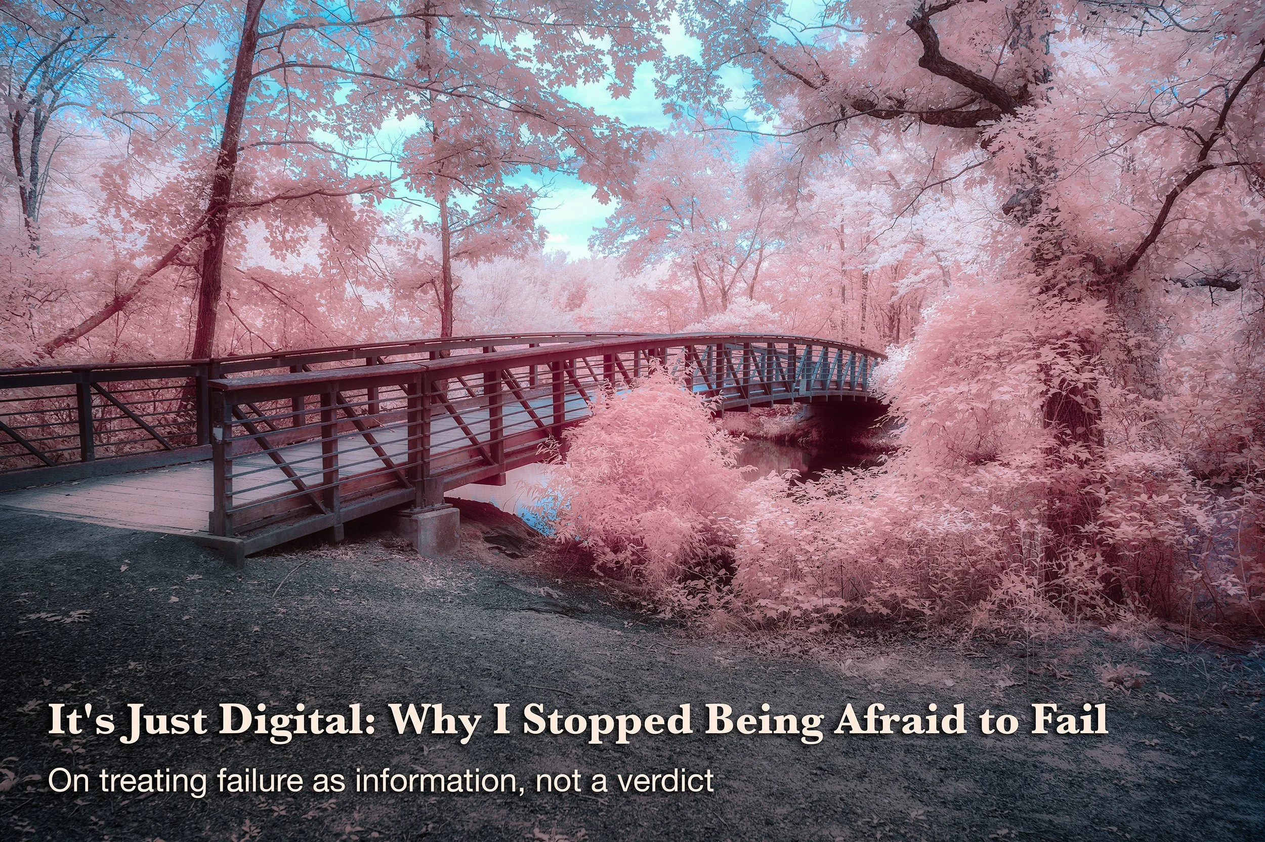 It's Just Digital: Why I Stopped Being Afraid to Fail
