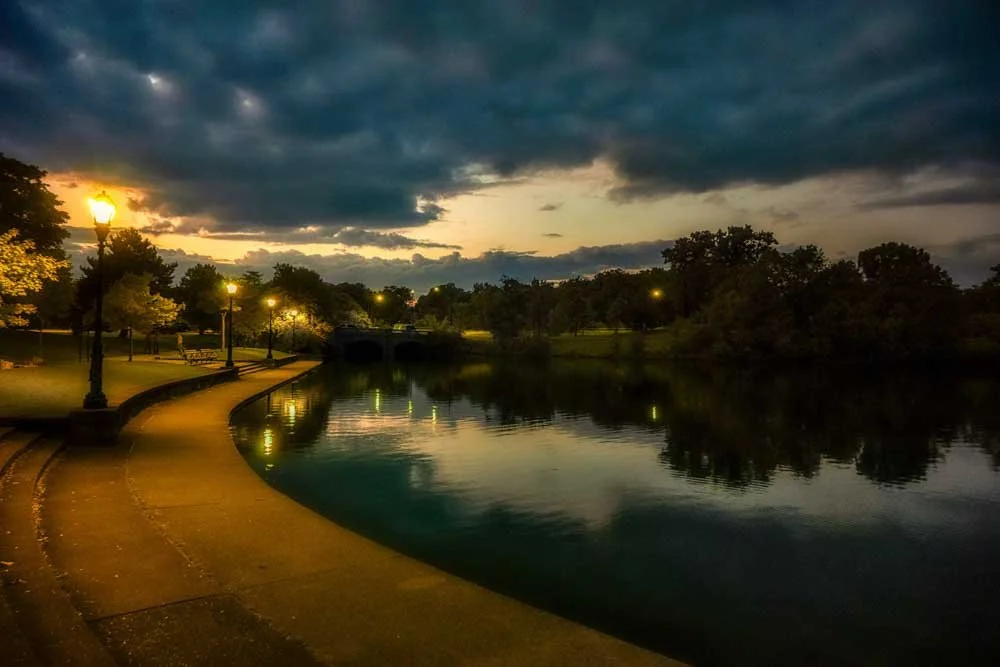 Twilight Path by Hoyt Lake