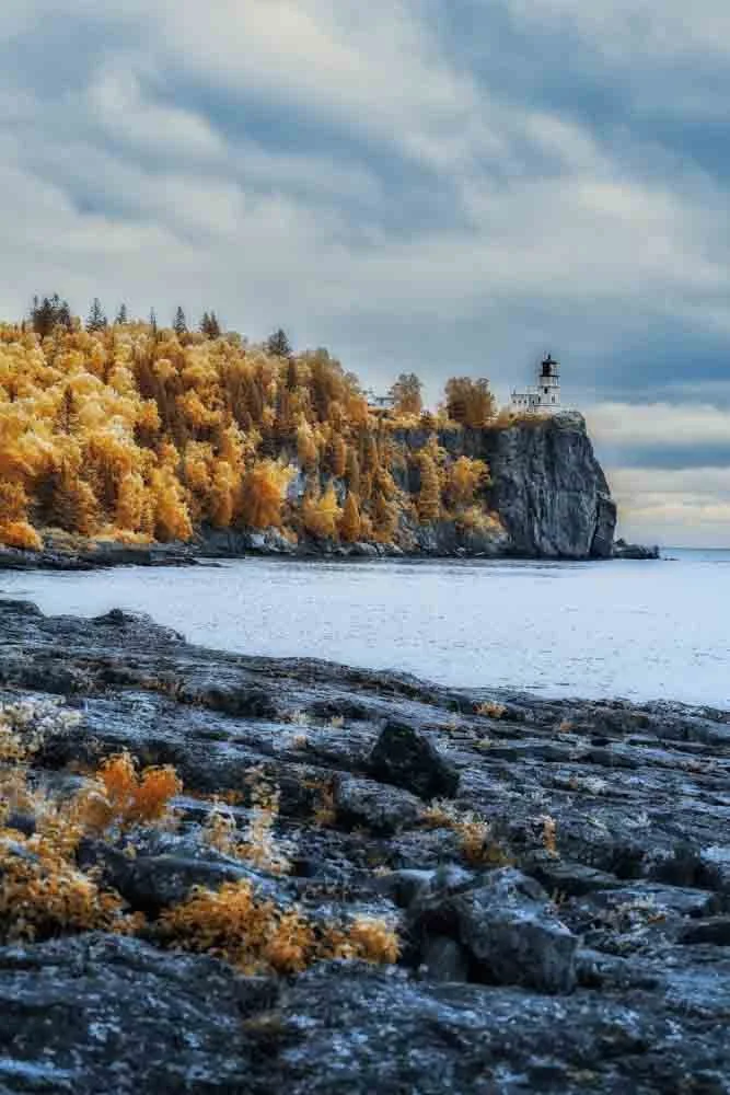 Golden Sentinel at Split Rock