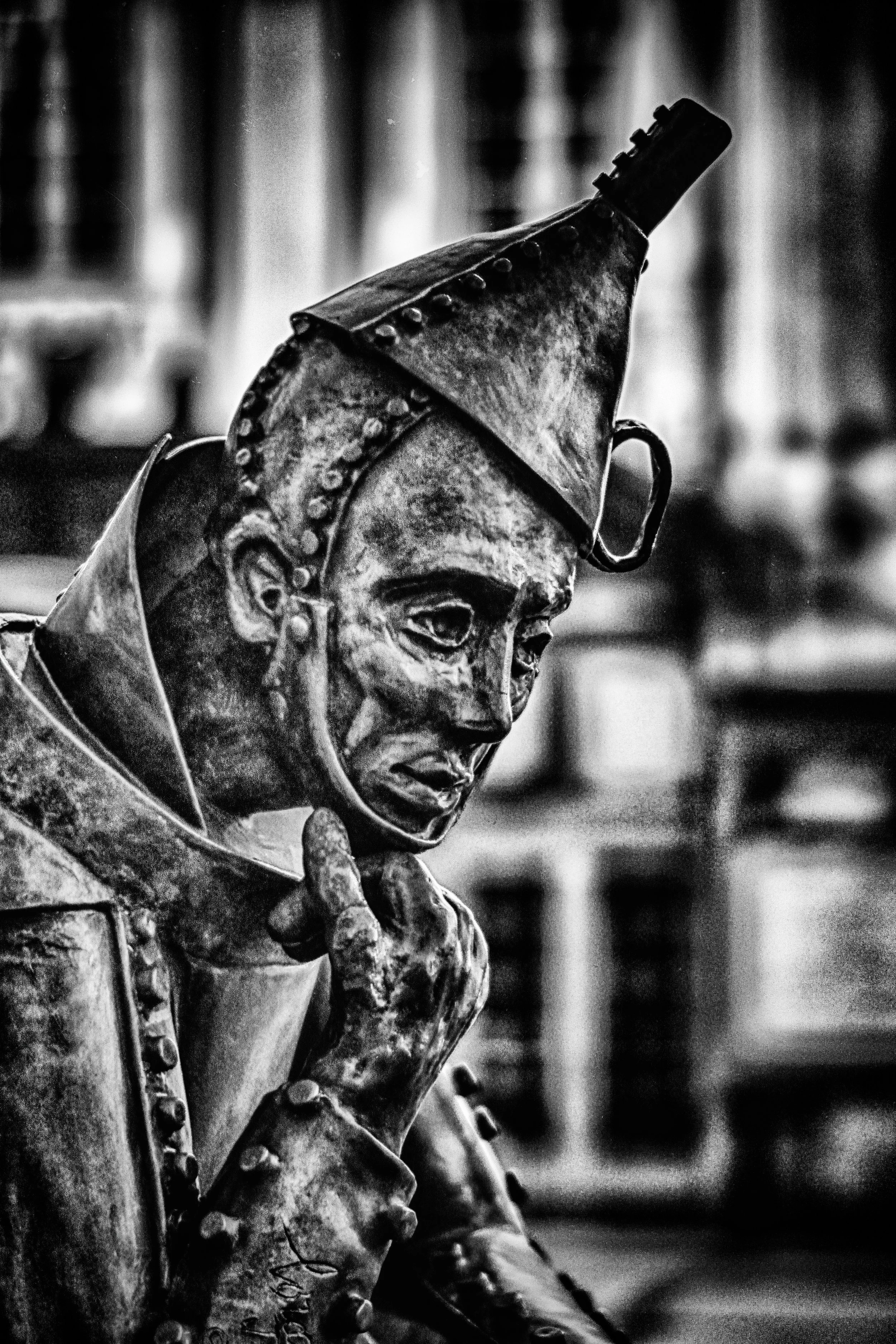 Tin Man in Contemplation