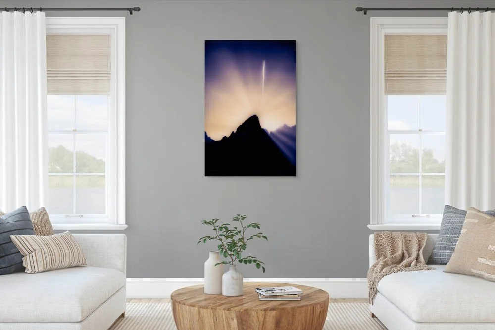 Divine Summit - Grand Teton Sunset