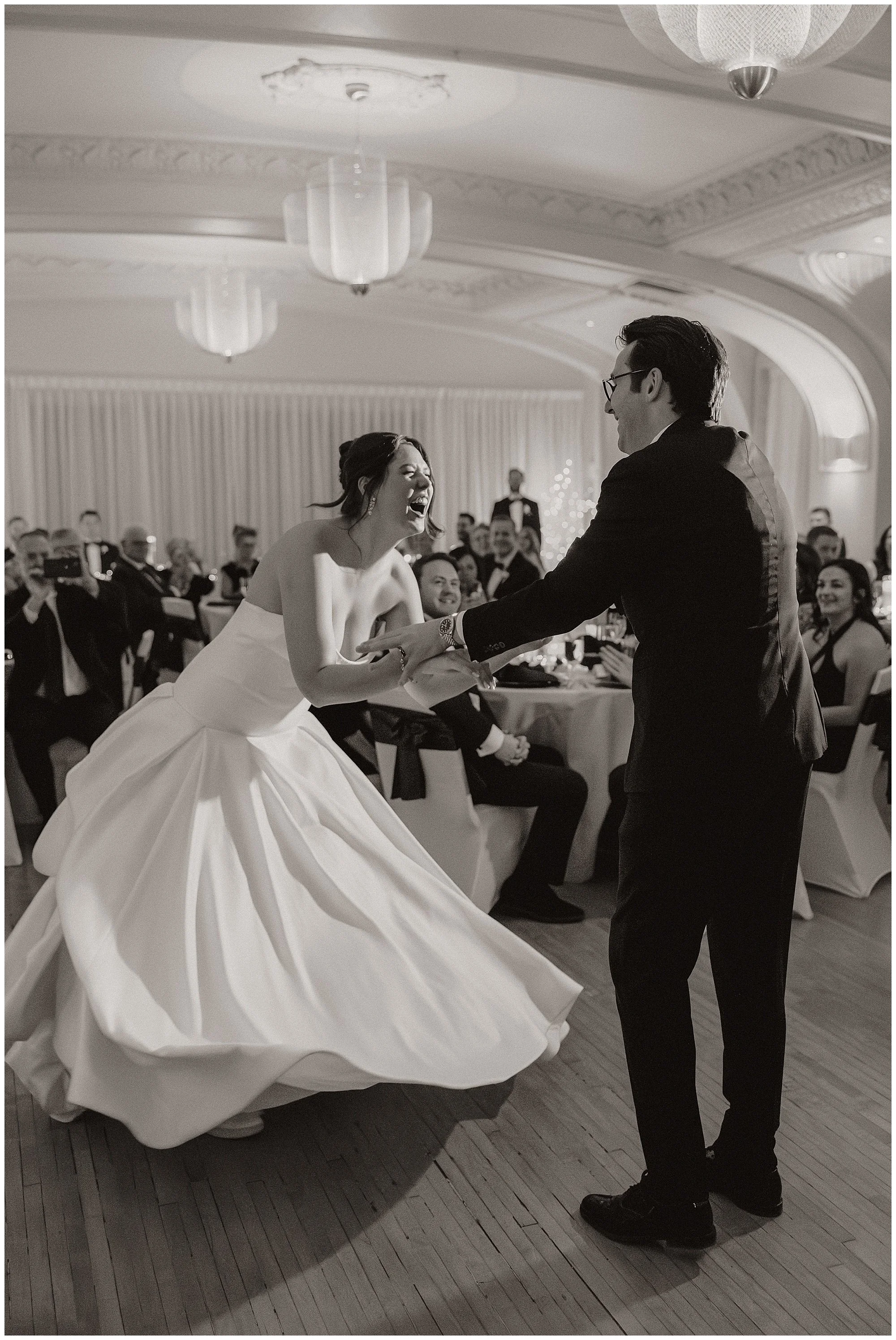 Kimpton Cottonwood Hotel Classic Ballroom Wedding Reception