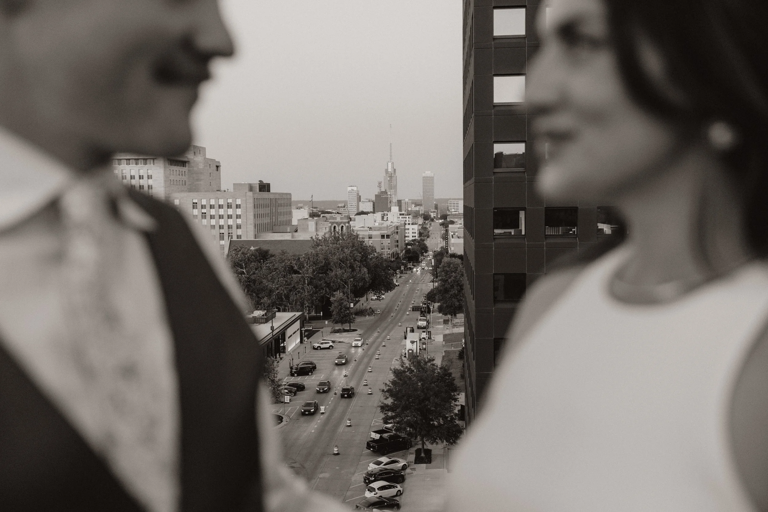 Wedding reception at Kimpton Cottonwood Hotel in Omaha Nebraska. Katelyn Rowan Photography Omaha and Lincoln Nebraska Wedding Photographer