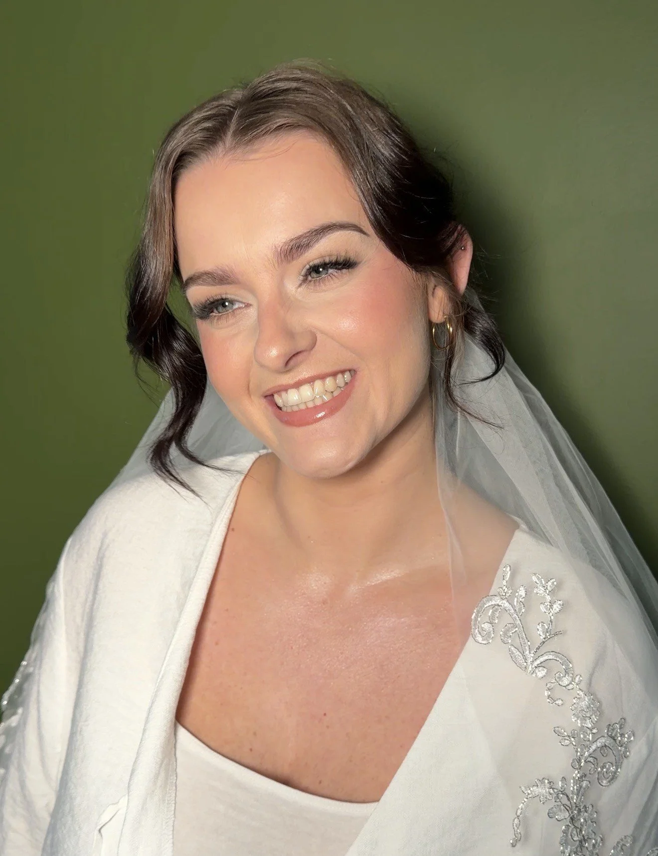 Inga's Bridal look