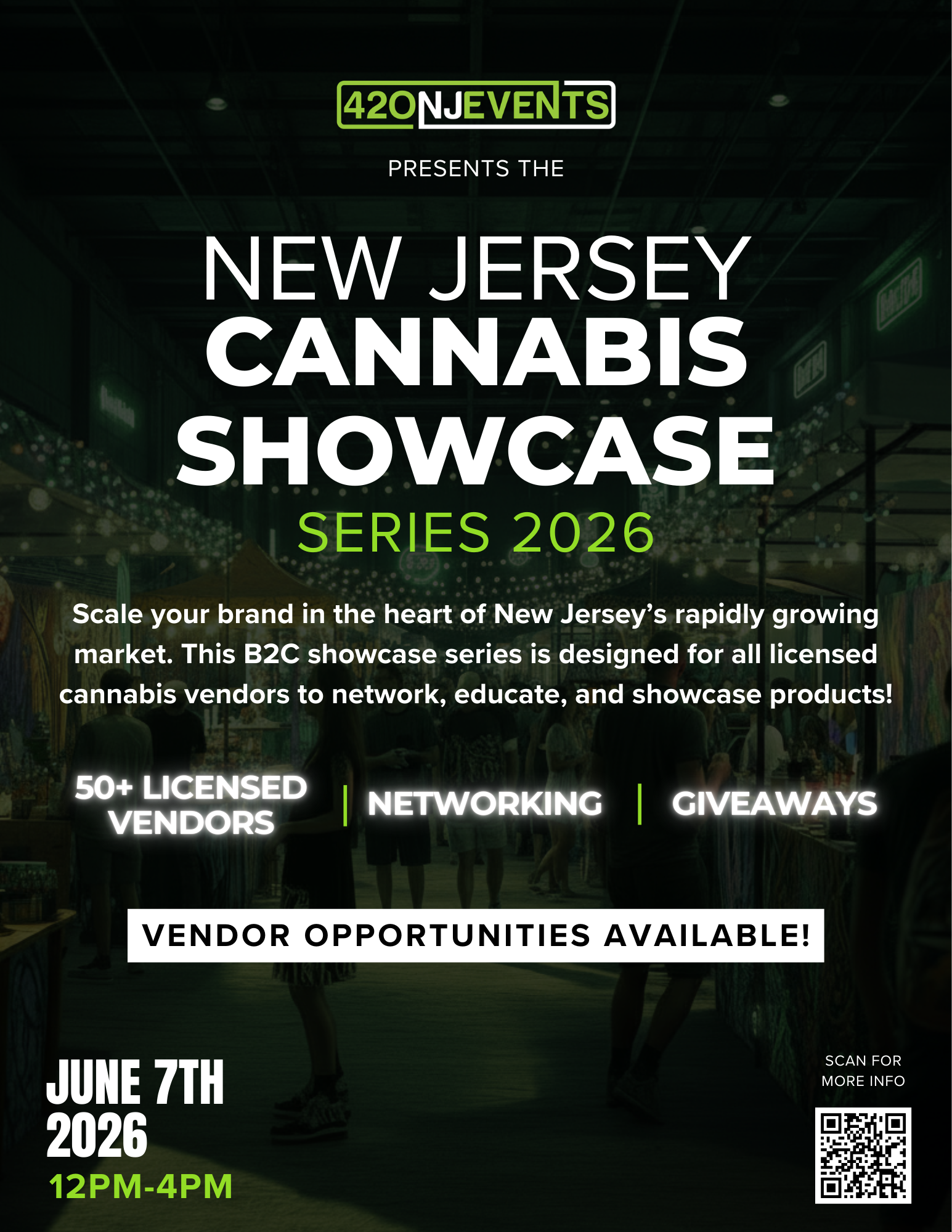 Scale Your Brand: The New Jersey Cannabis Showcase Series 2026 Kicks Off this June
