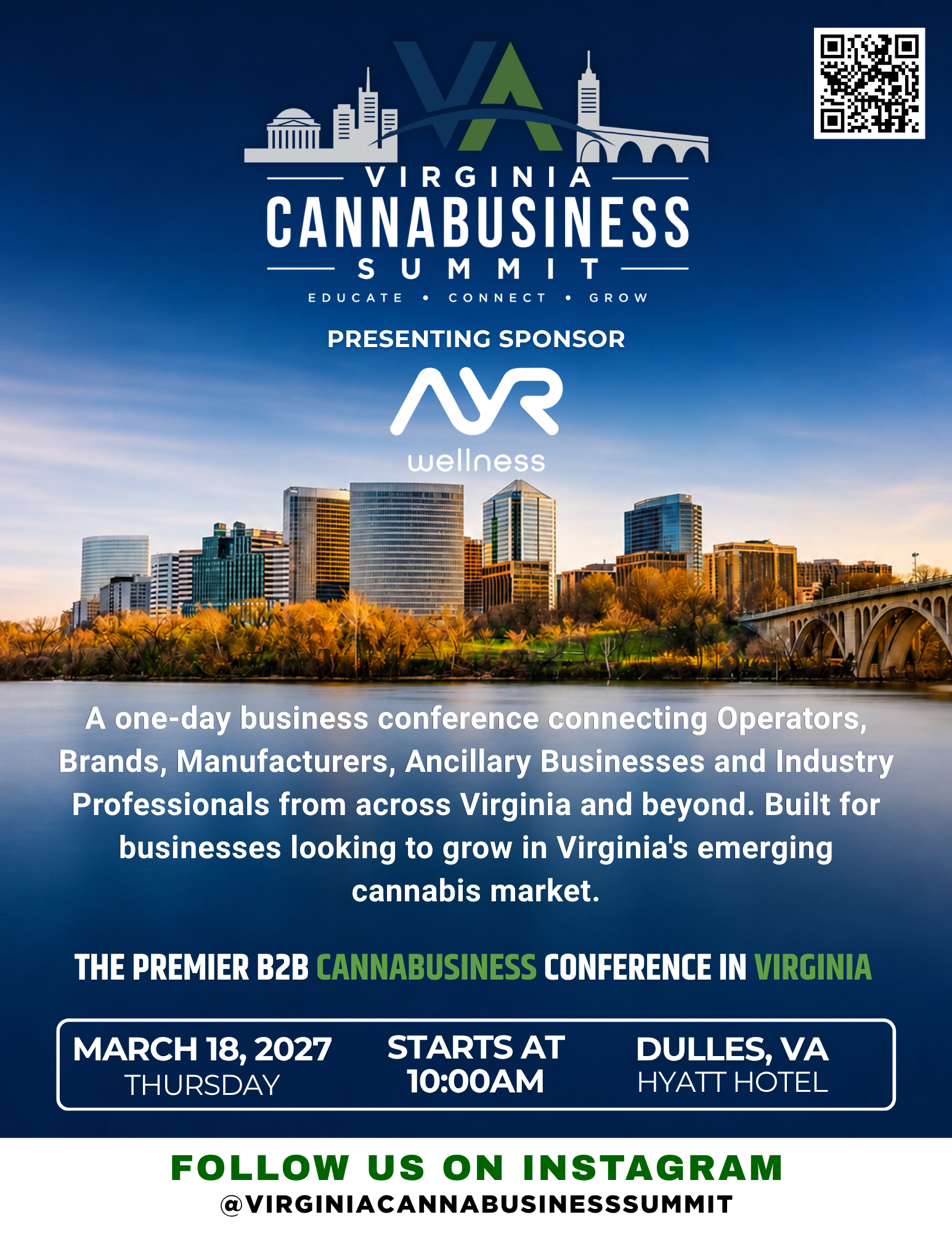 Virginia CannaBusiness Summit to Bring Industry Leaders Together in Dulles in 2027