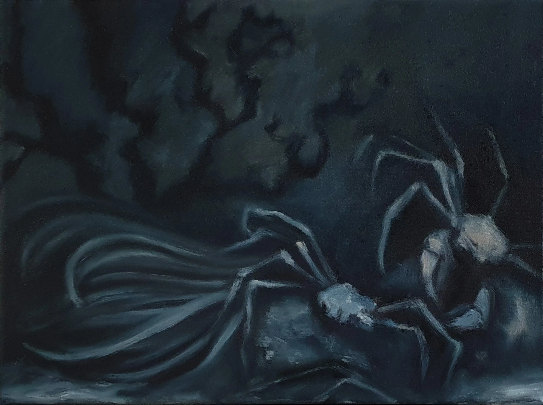 Aquatilibus VI | olieverf op linnen | 2023| 40x30 cm