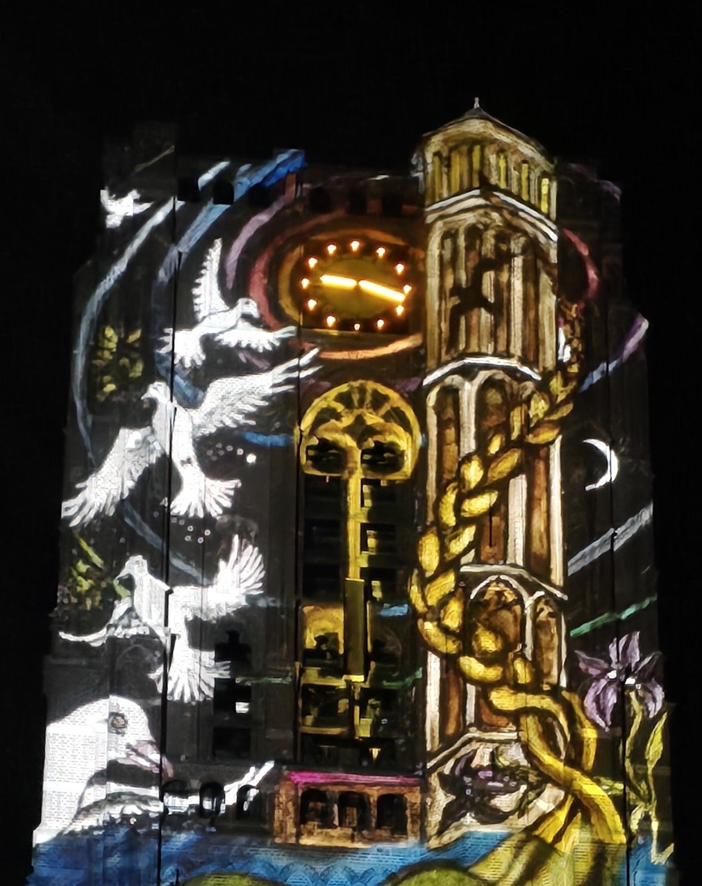 bovenste deel van de toren