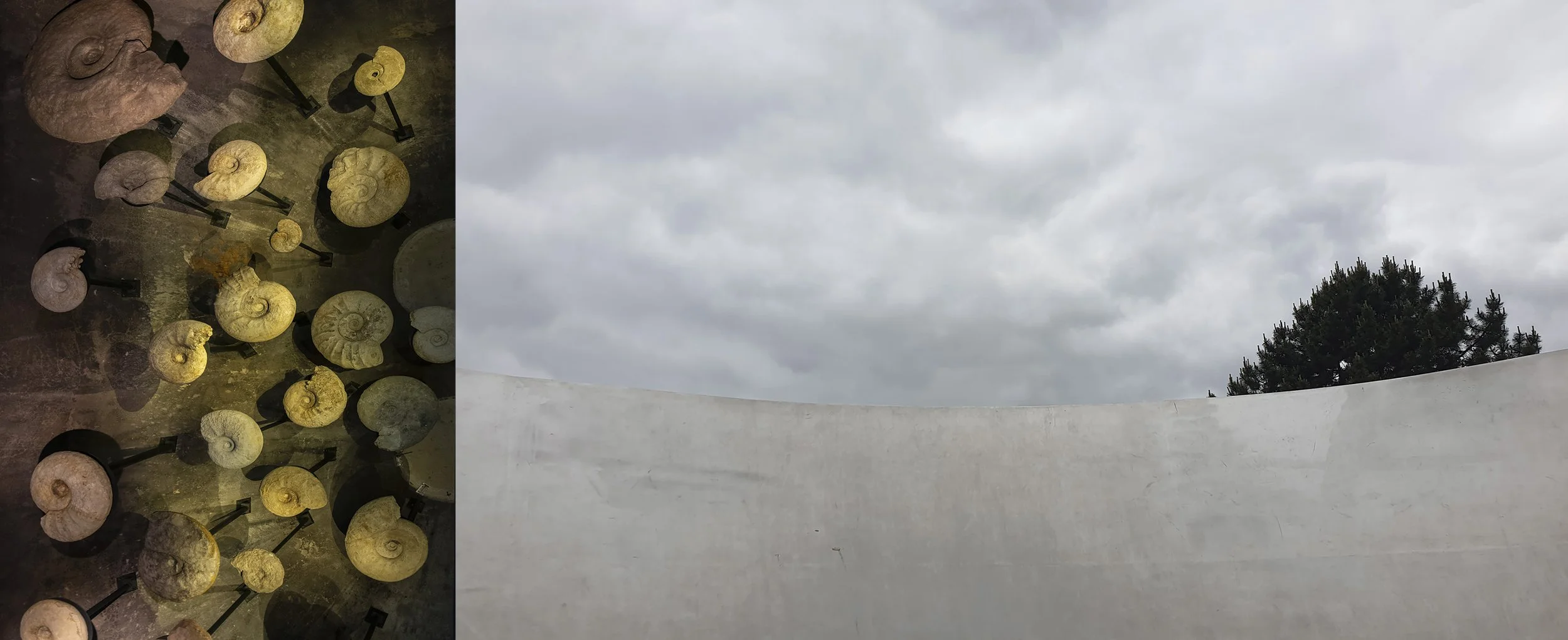 dubbelbeeld 6 |   MM | Raketenstation Hombroich | 2023
