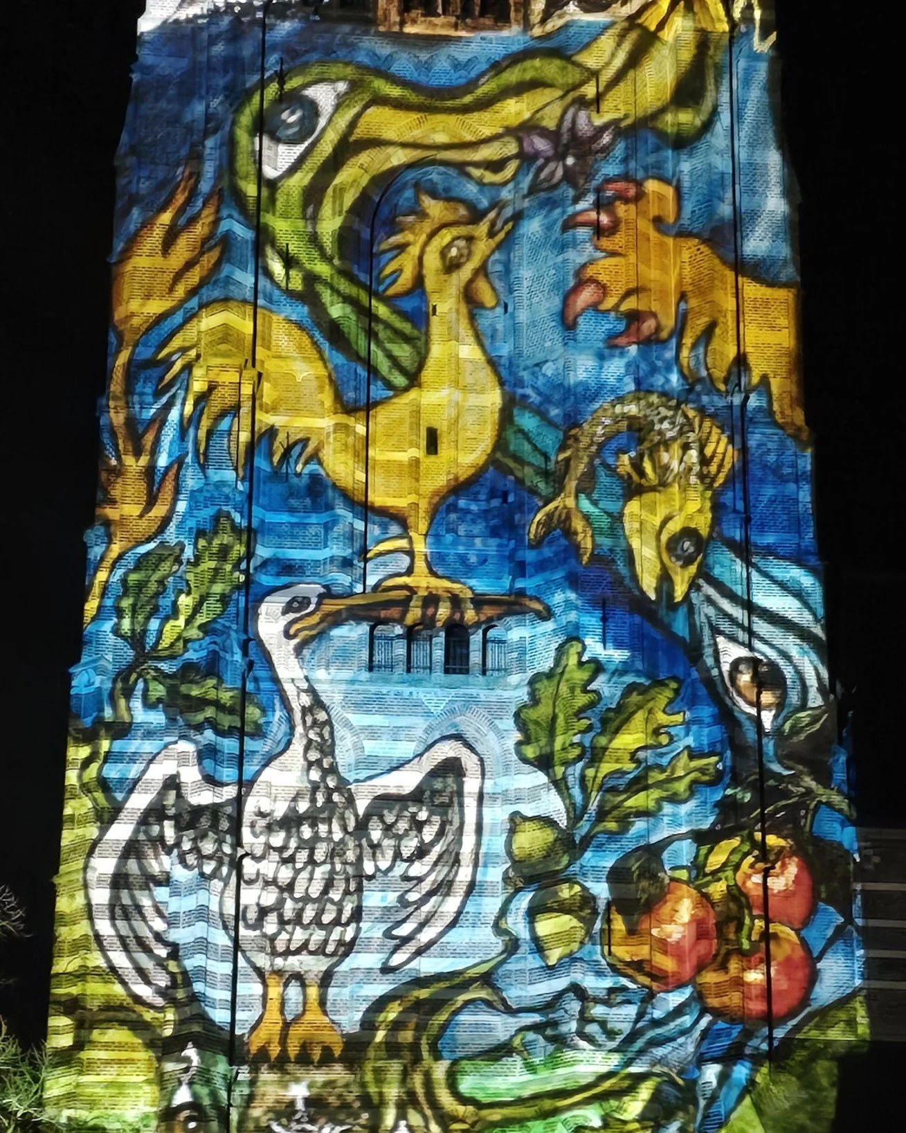 middendeel van de toren