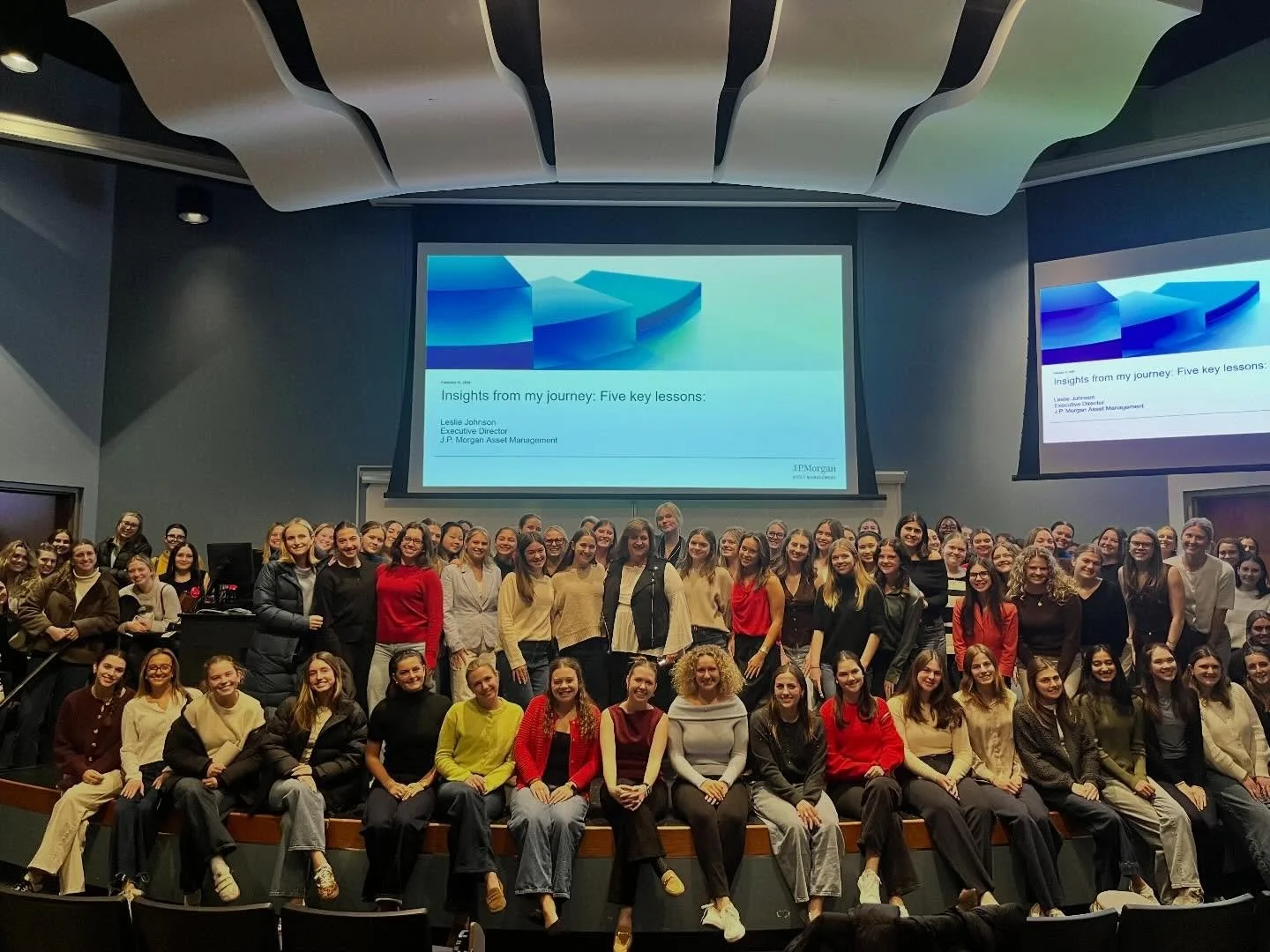 Yesterday evening, we had the privilege of hearing from Leslie Johnson, Executive Director and Head of Americas Digital Events and Marketing Operations at J.P. Morgan Asset Management! 🌟

Leslie delivered an inspiring presentation, &ldquo;Five Key L