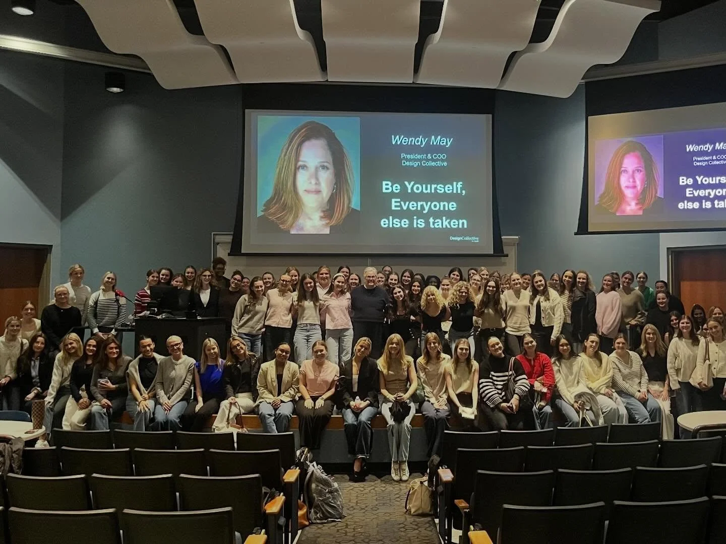 Last night we had the pleasure of welcoming Wendy May, President &amp; COO of Design Collective by Cintas, who shared her inspiring presentation, &ldquo;Unstoppable Confidence.&rdquo; Wendy brought incredible energy and perspective as she spoke about