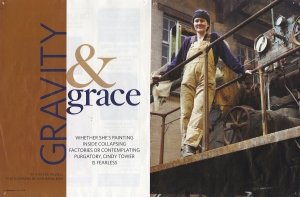 Gravity & Grace
by Stefene Russel, 
St. Louis Magazine
April 2008