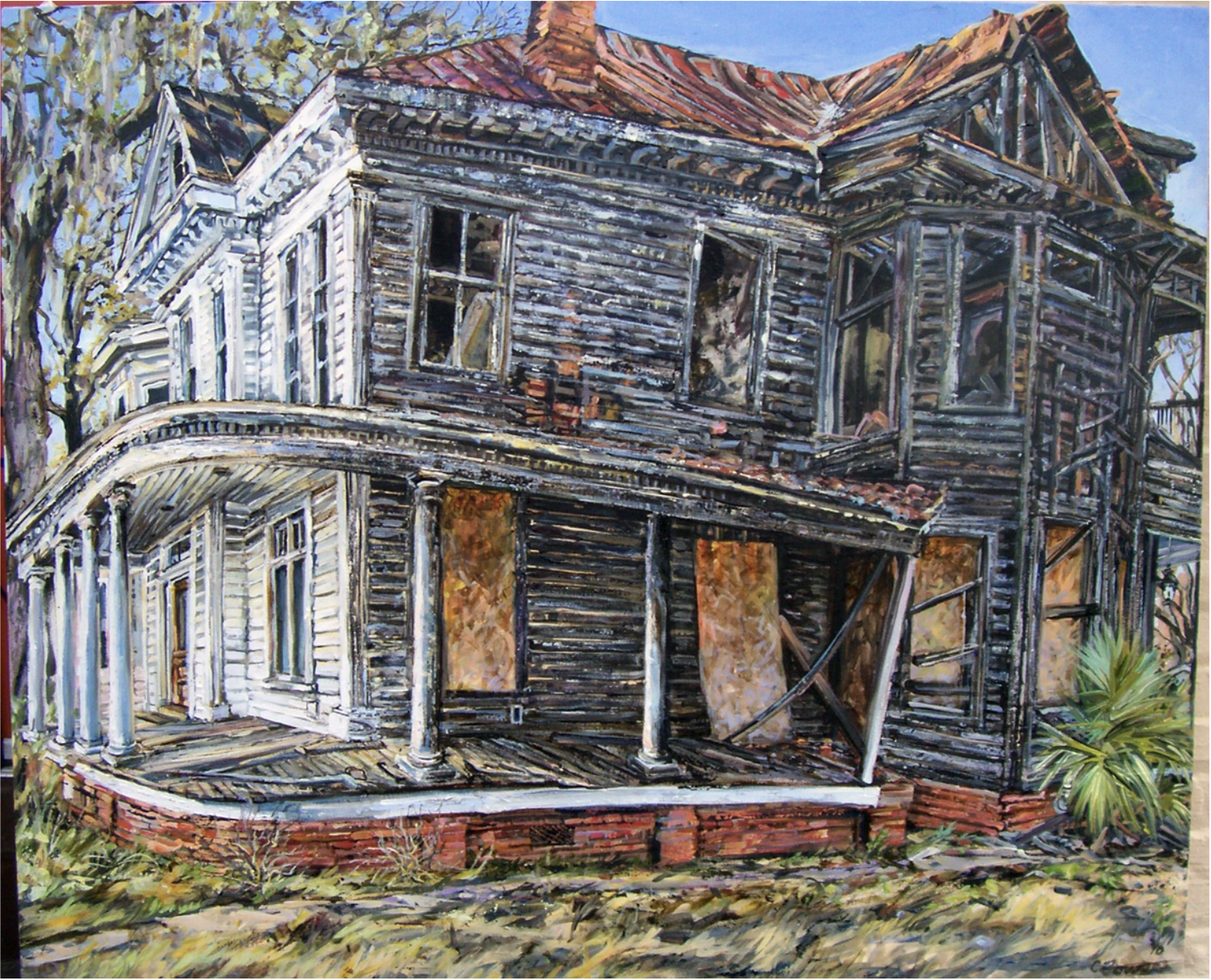 "Sherman's Burn", oil on canvas, 2009

Painted in Savannah, GA
