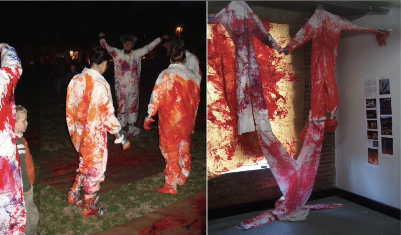 "Banana Bikram", 2009, 3/3

"Banana Bikram" was performed in Forcythe Park at dusk in front of the general public.