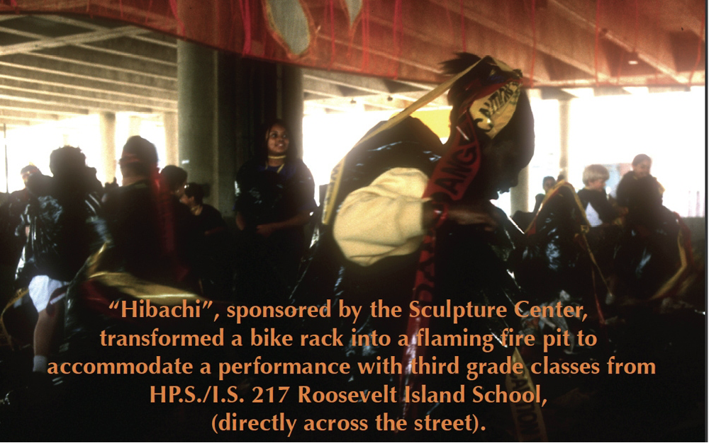 "Hibachi", Performance, 1/4

Performed Sculpture
Sponsored by the Sculpture Center
NYC