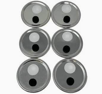 Wide mouth cultivation lids (6 Pack)