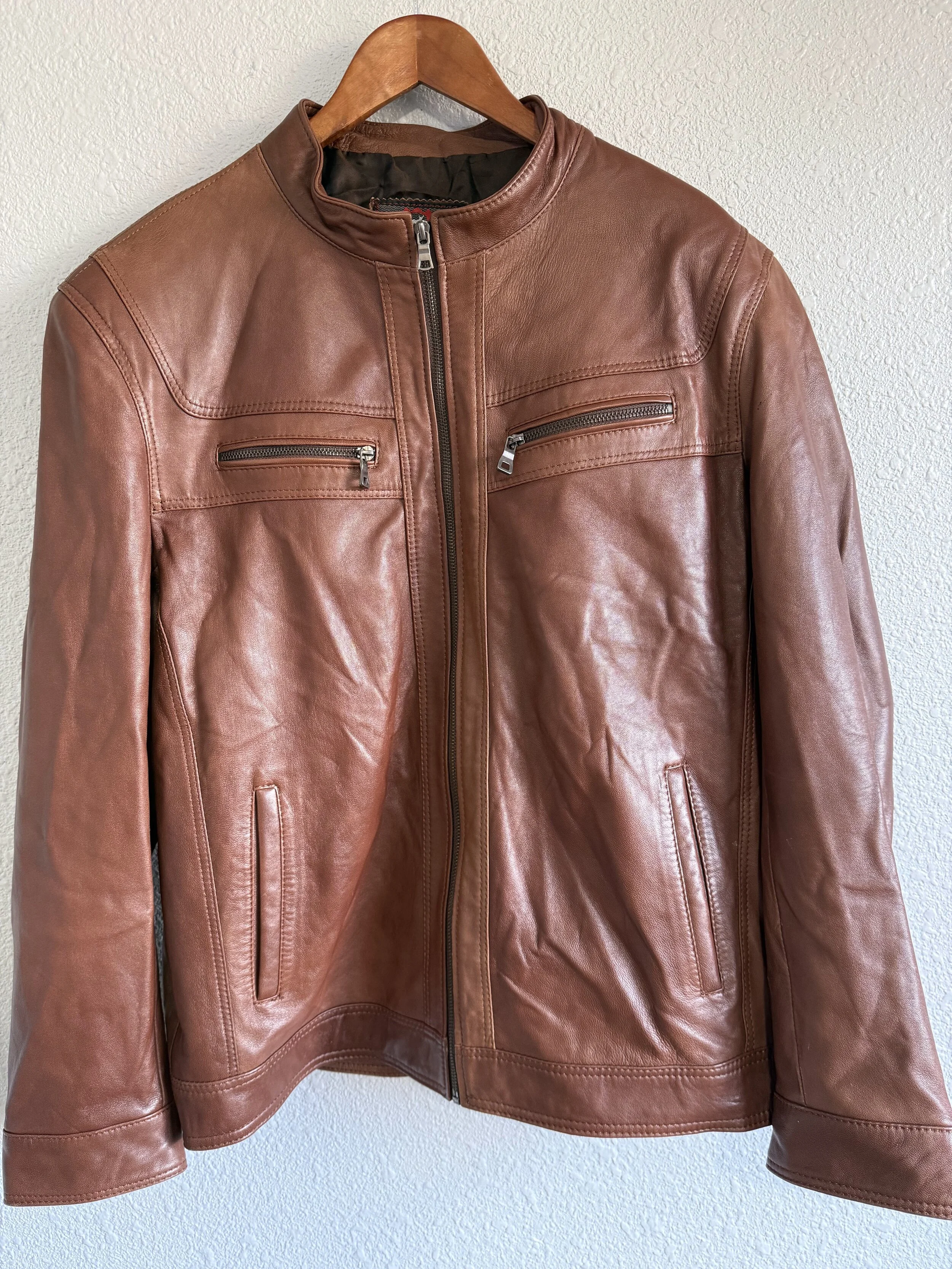 Vintage Valentin Marro - Café Racer, leather