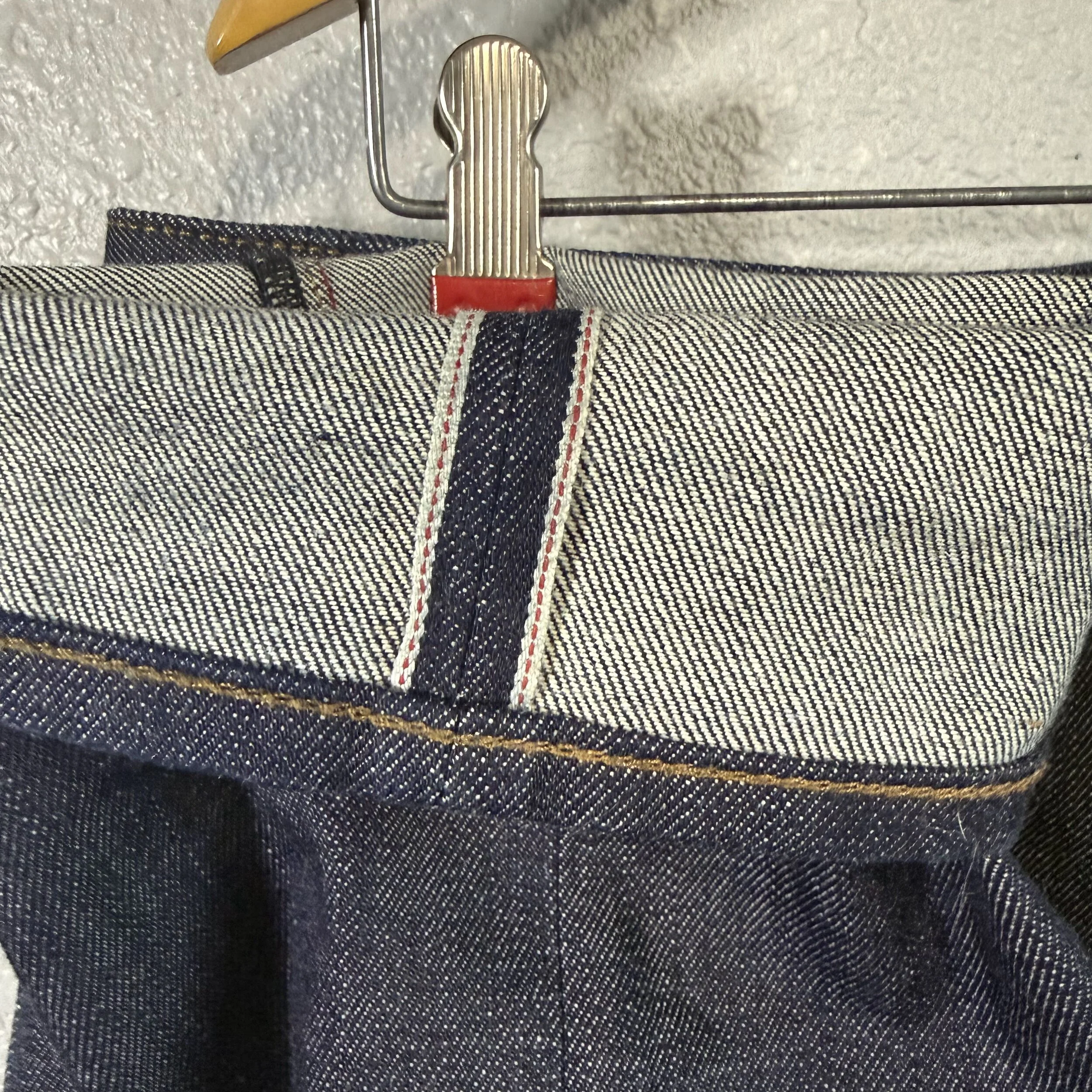 Norman Russell - selvedge dark wash denim