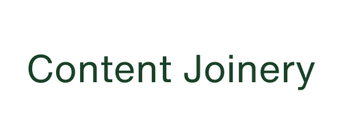 Content Joinery