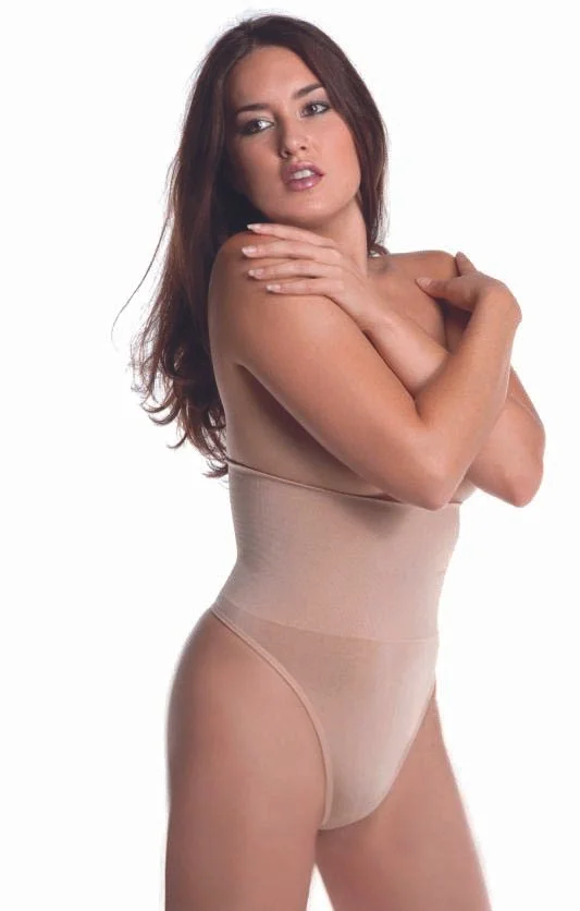 Seamless Control Top Thong