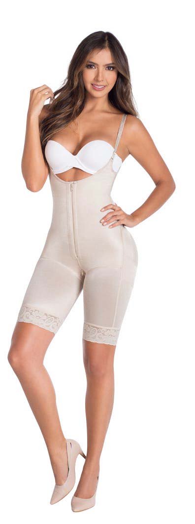 Full Girdle With Zipper Closure
