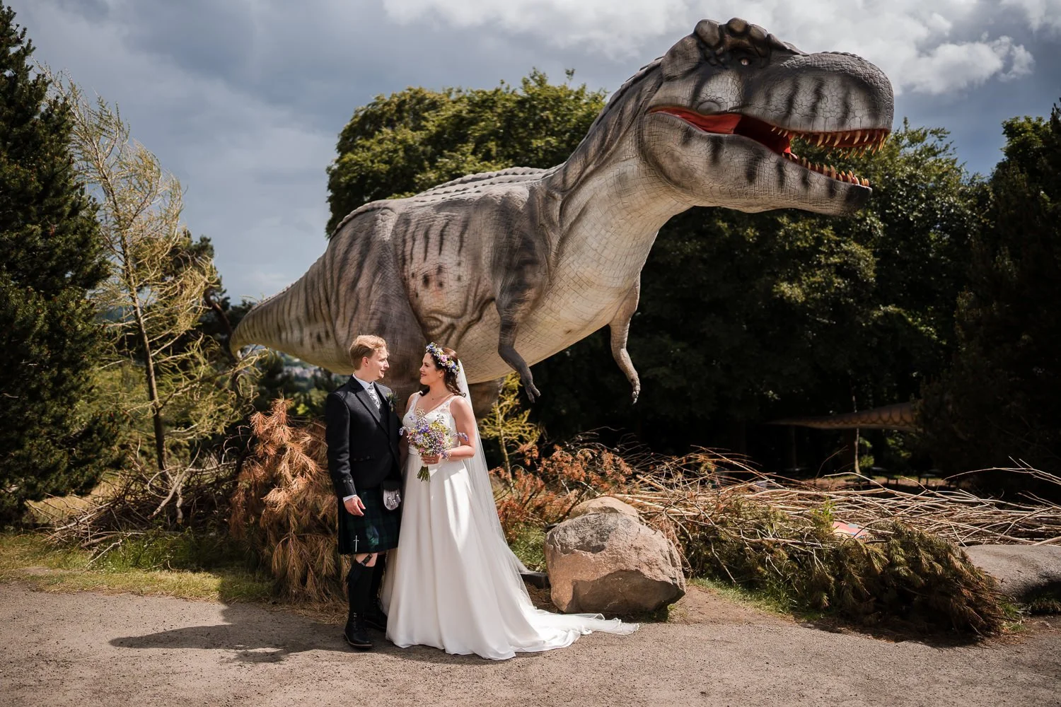 Edinburgh Zoo Wedding Photographer