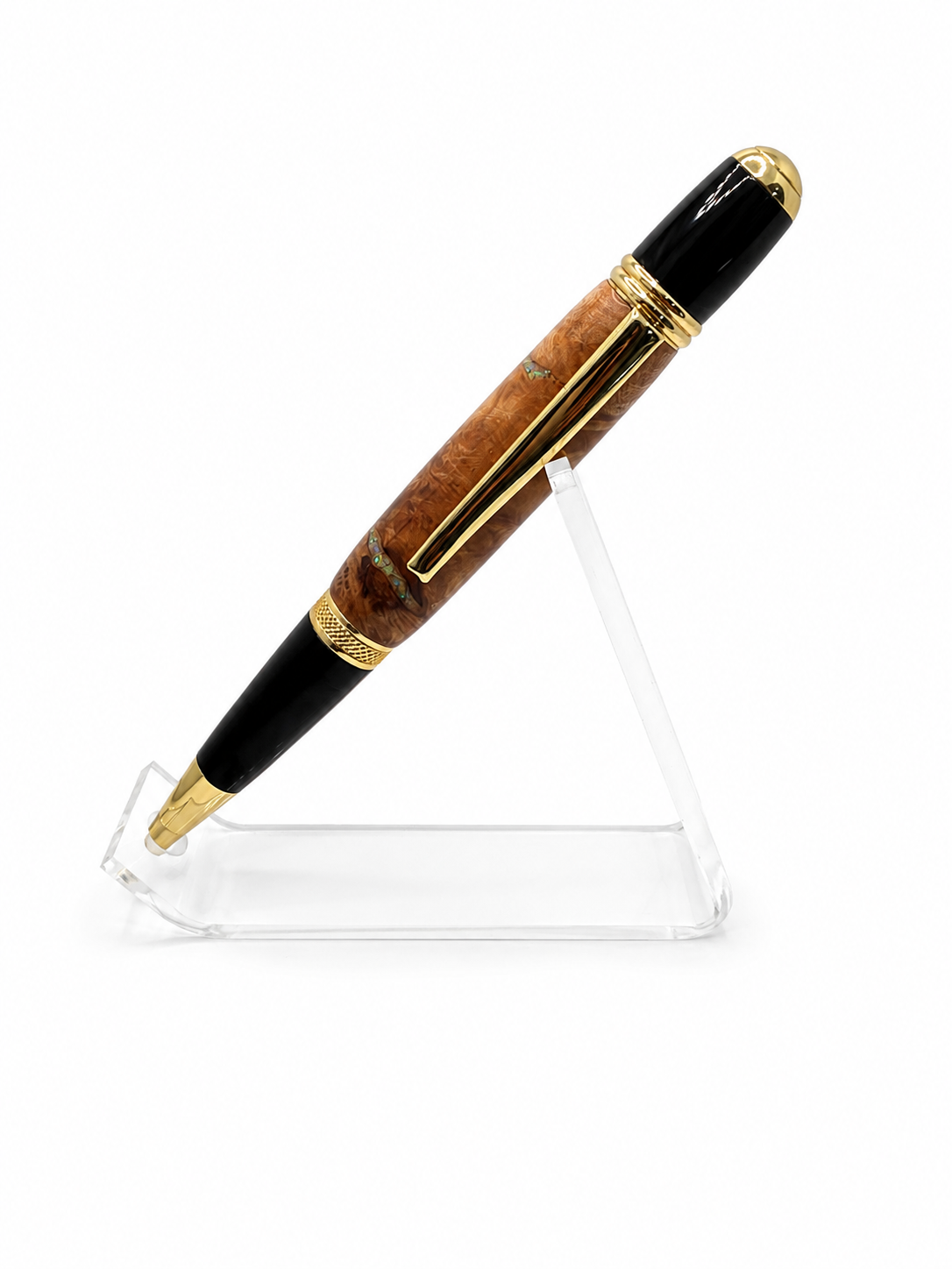 Elegance Series Burled Wood Ballpoint Pen