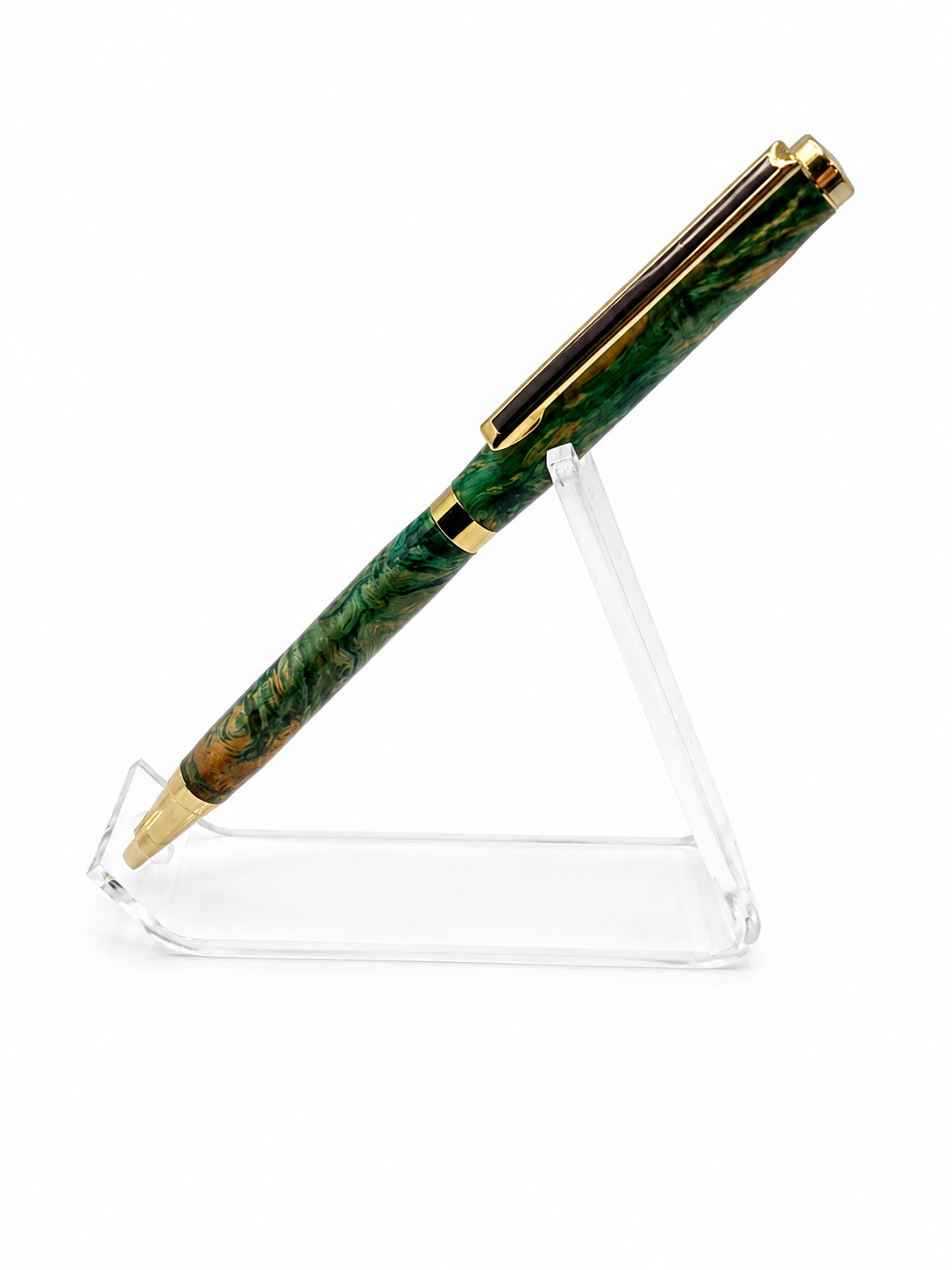 Emerald Marbled Elegance Pen