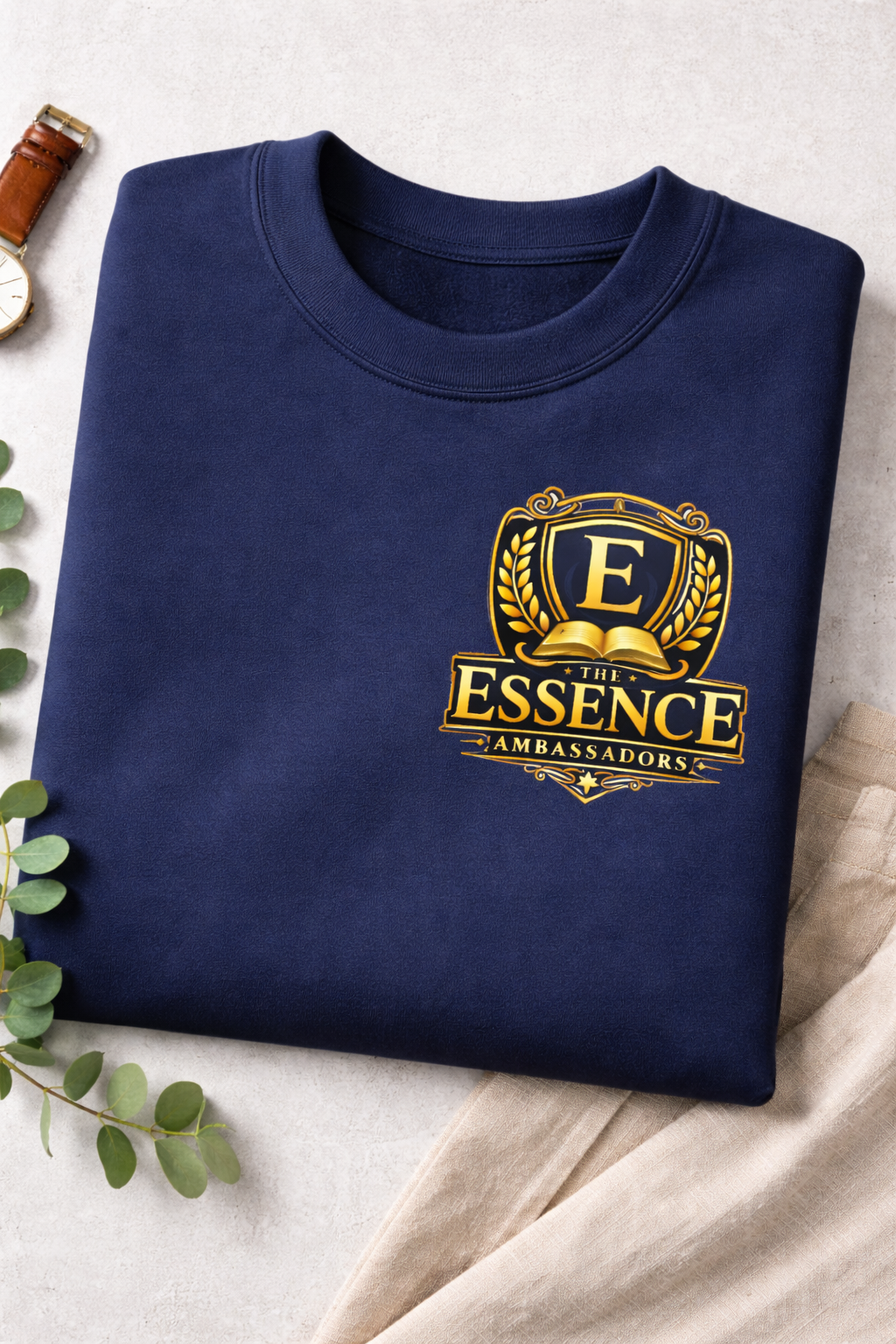 Navy Blue Crewneck