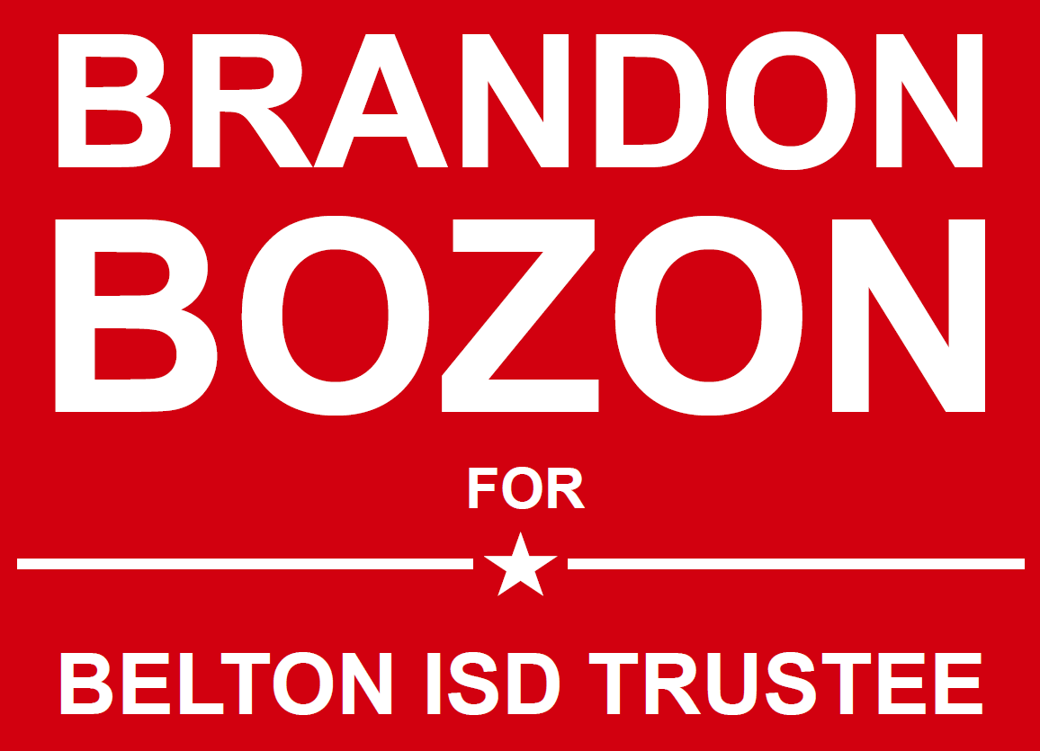 Brandon Bozon for Belton ISD Trustee