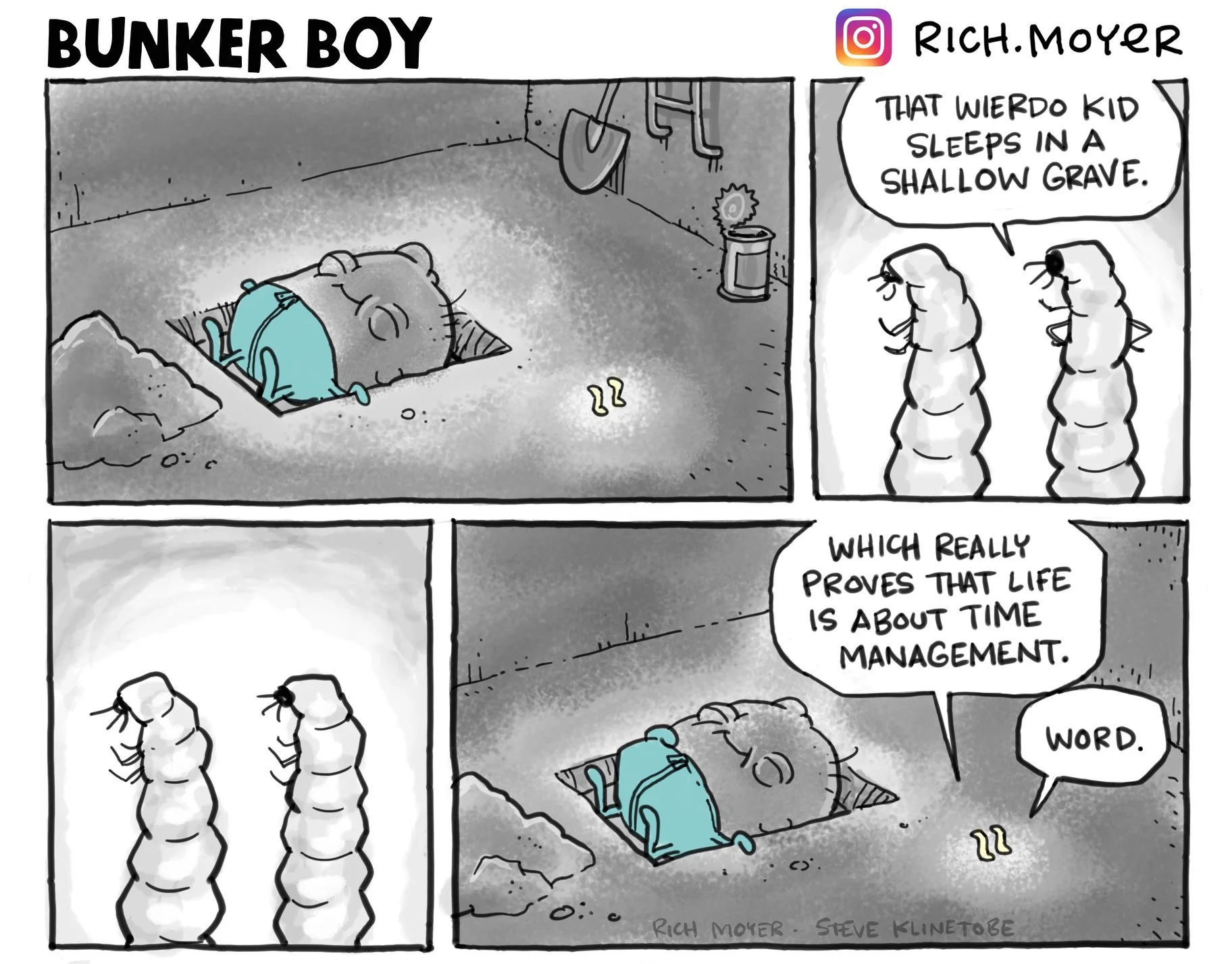 Bunker Boy: Webcomic