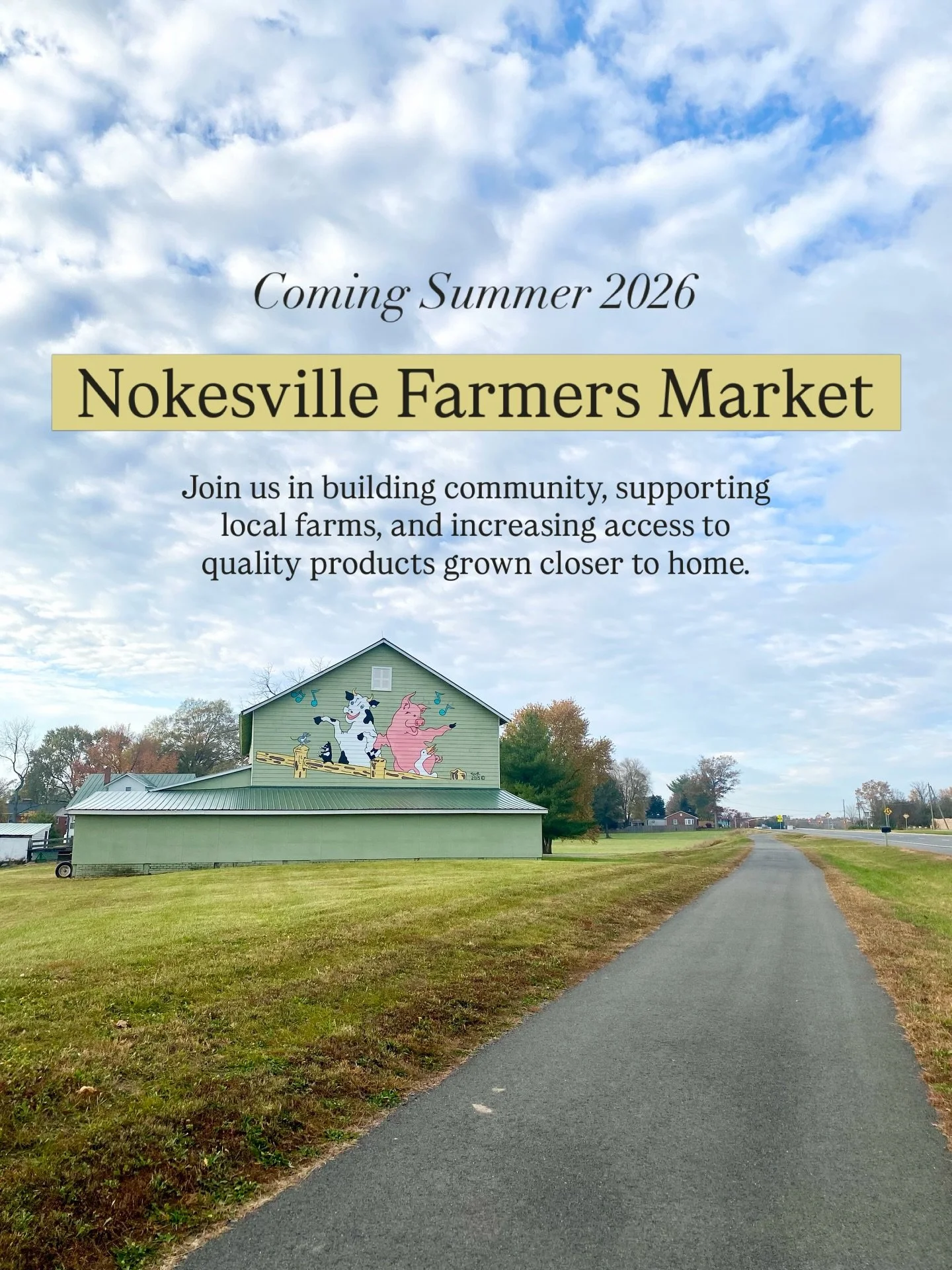 We are excited to be in the early stages of organizing a new Nokesville Farmers Market!

The market will be hosted and managed by&nbsp;The Greenhouse&nbsp;and&nbsp;held seasonally on Saturdays in the parking lot of Renaissance Montessori School. We a