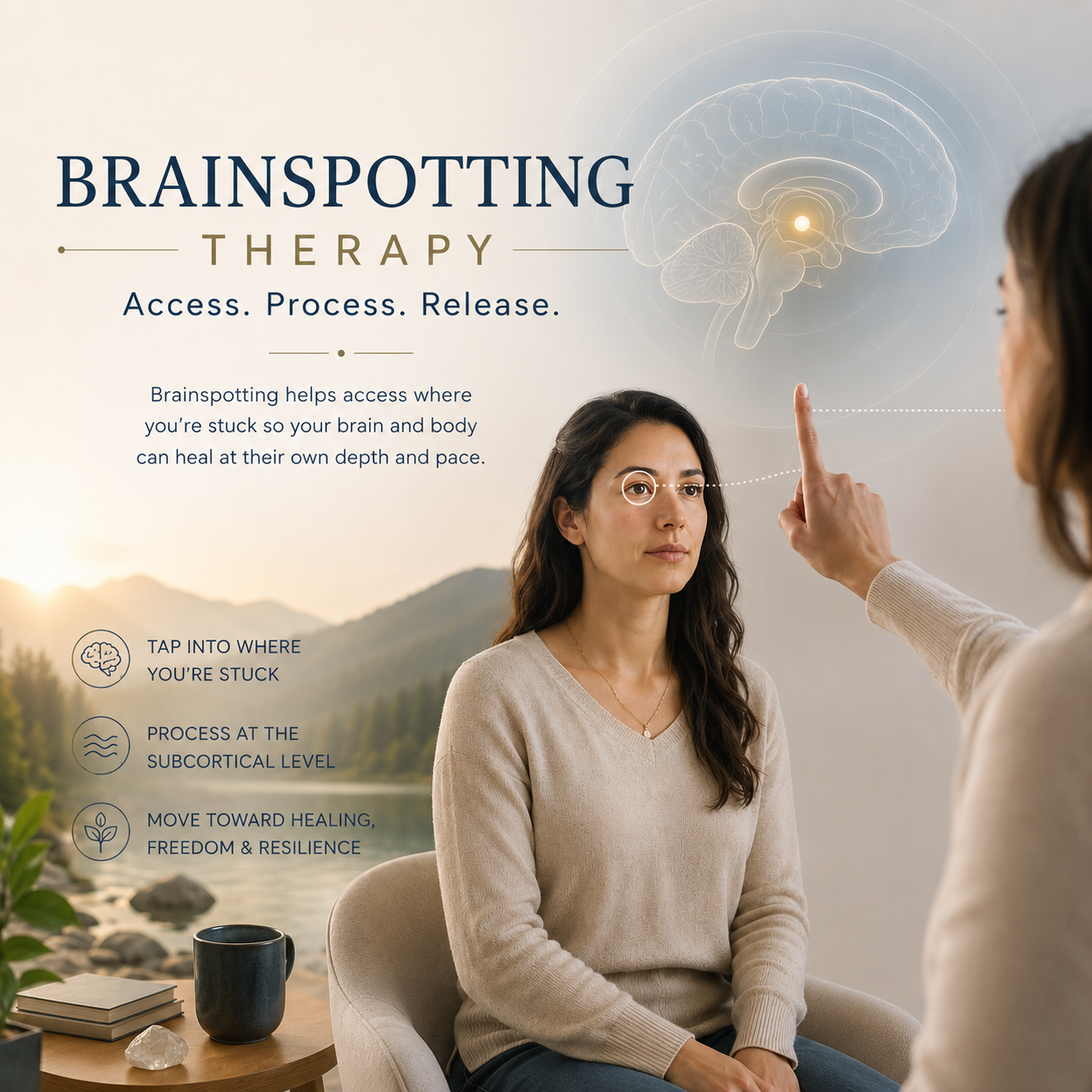When Words Aren't Enough: How Brainspotting Helps You Move Through the Stuck Places