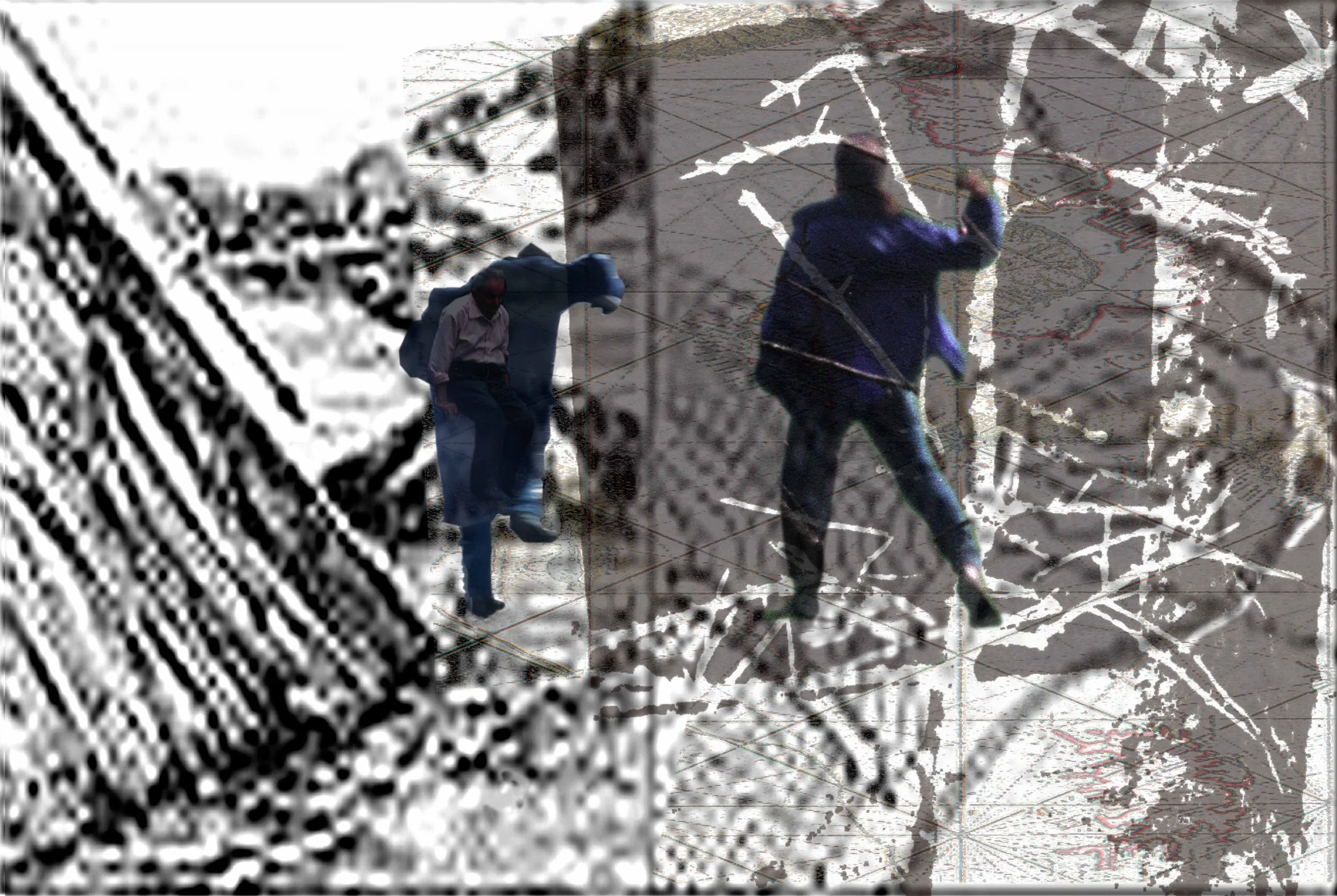 Figure In Phantom Landscape