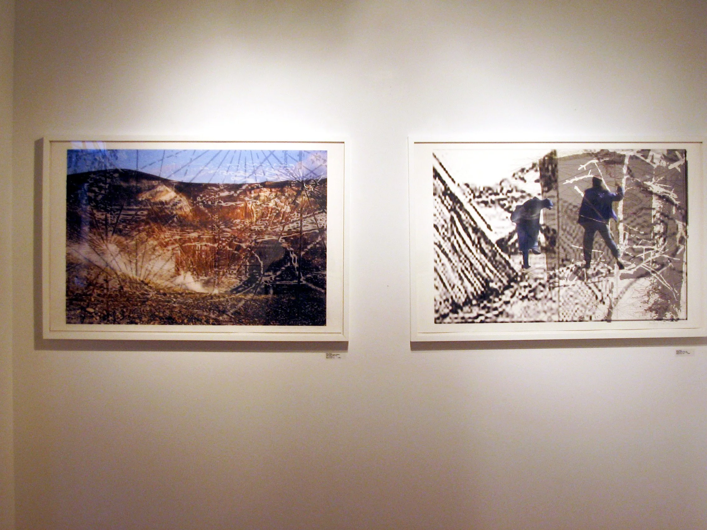 2 Map Prints Left Wall