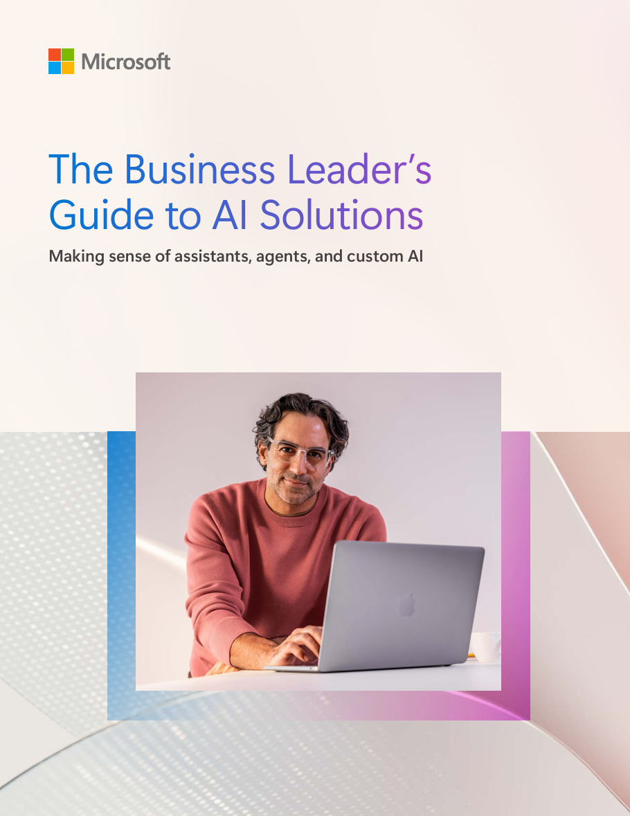Microsoft: The Business Leader's Guide to AI Solutions E-Book