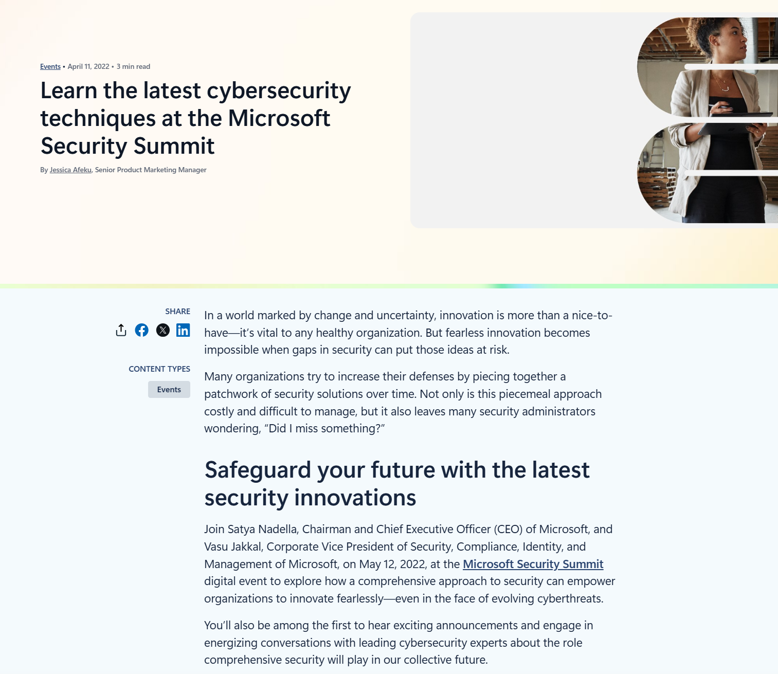 Microsoft Security Summit Cybersecurity Blog.png