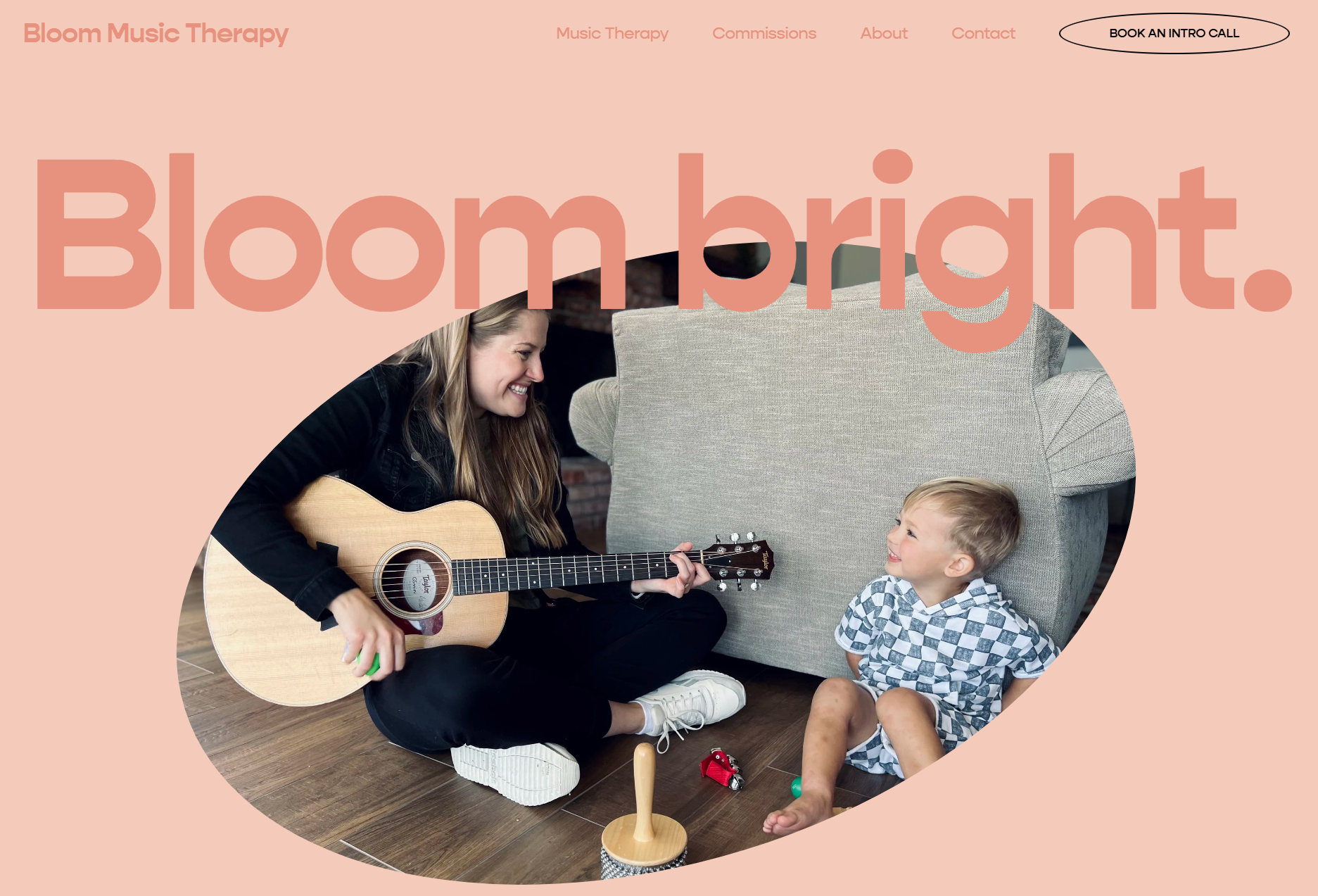 Bloom Music Therapy: Brand Messaging & Website