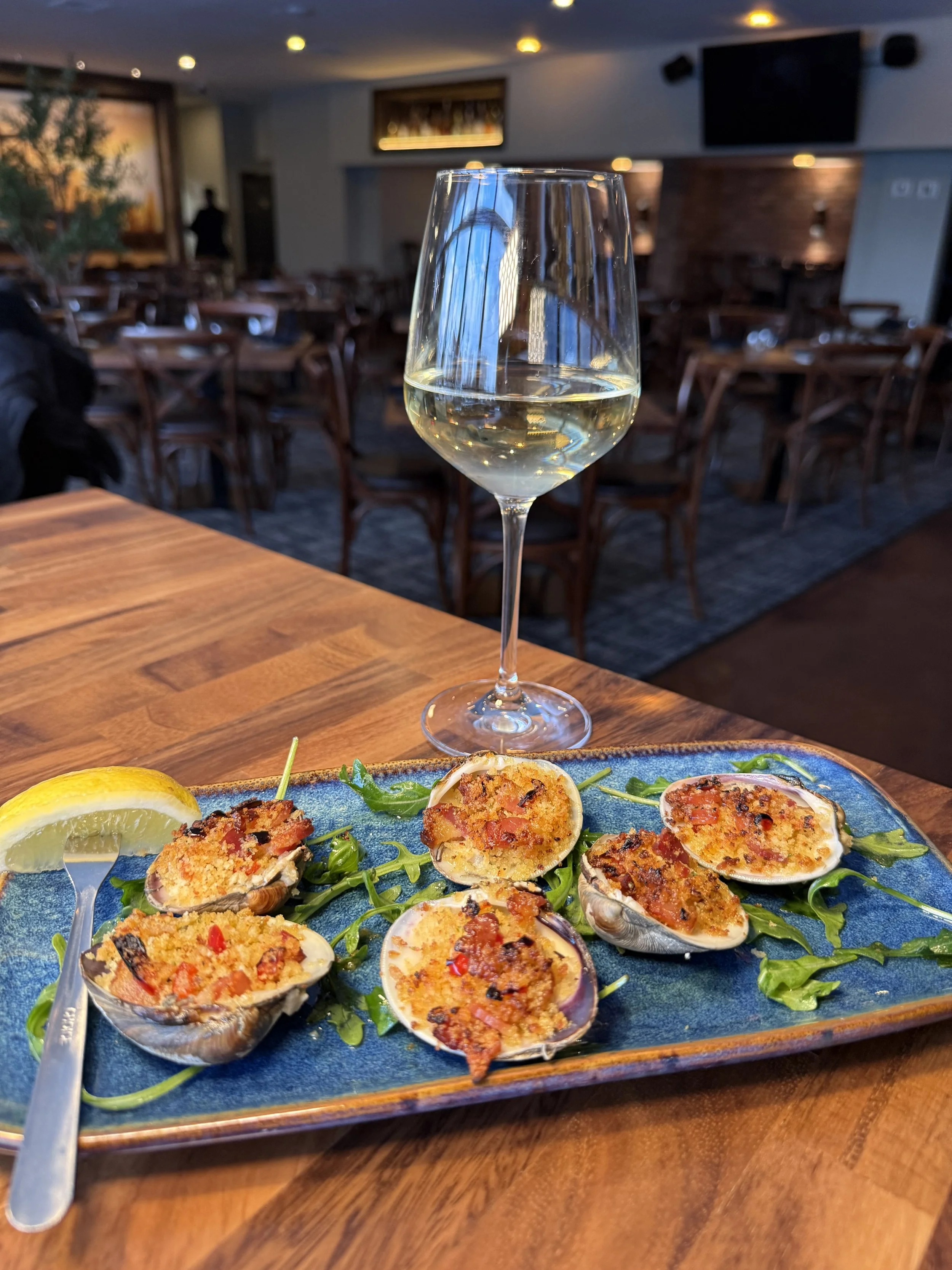 Here is our Cherrystone clams casino